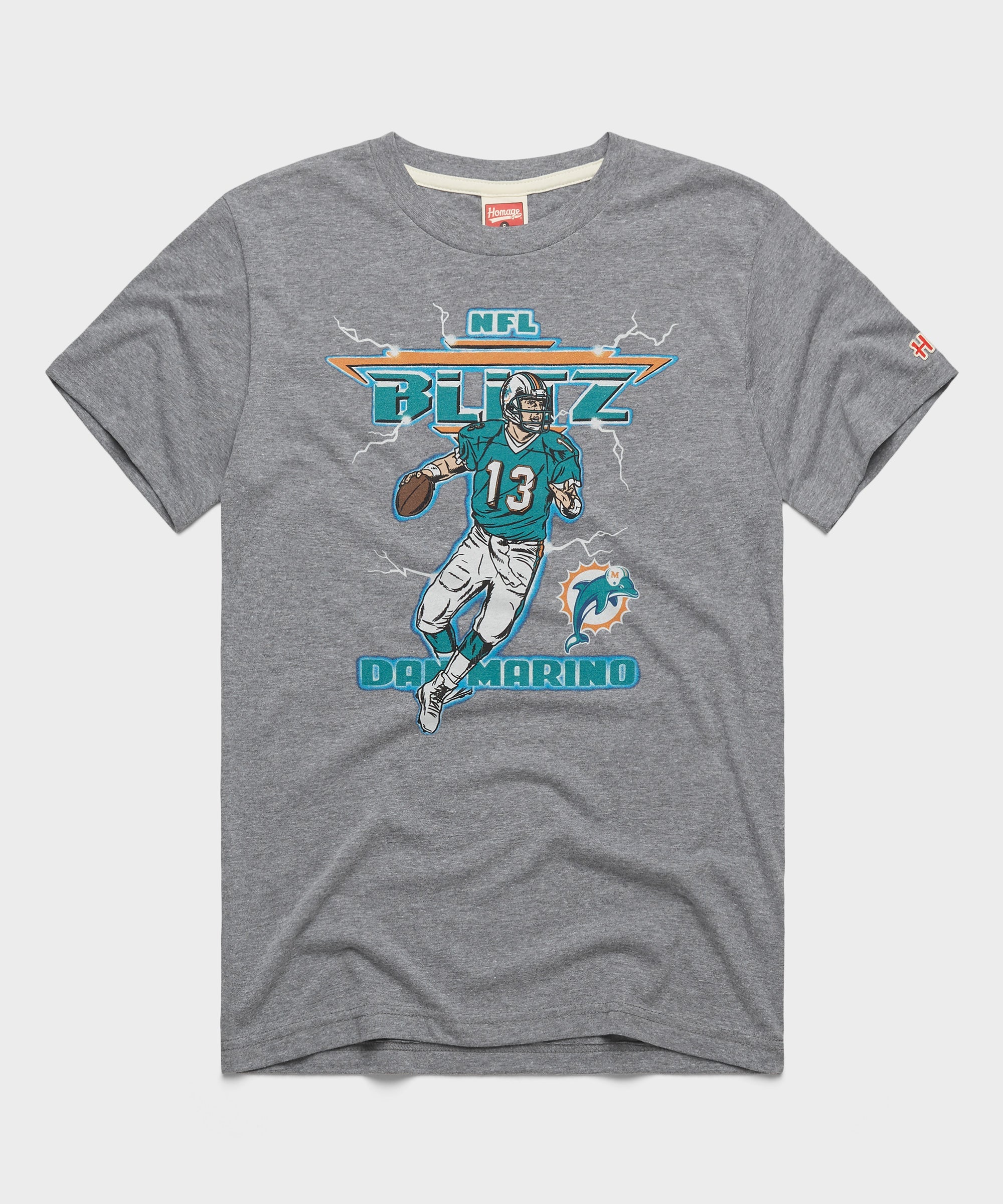 NFL Blitz Dolphins Dan Marino Grey