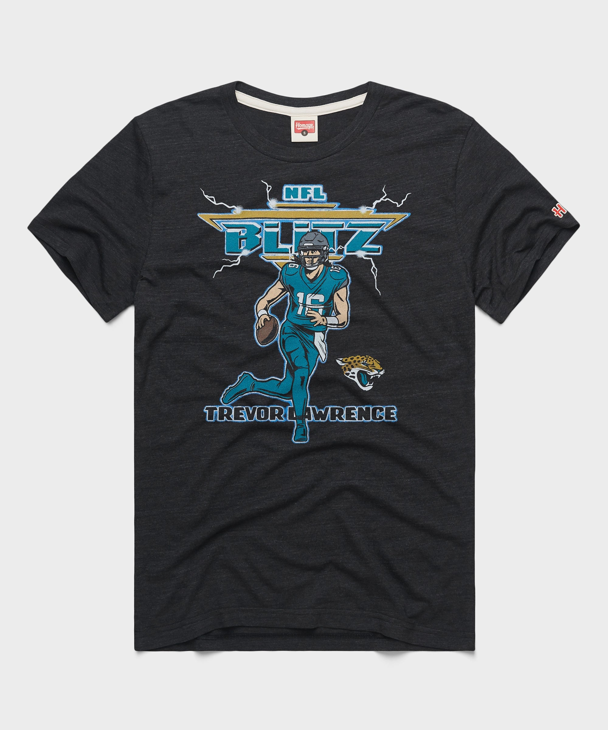 NFL Blitz Jacksonville Jaguars Trevor Lawrence Charcoal