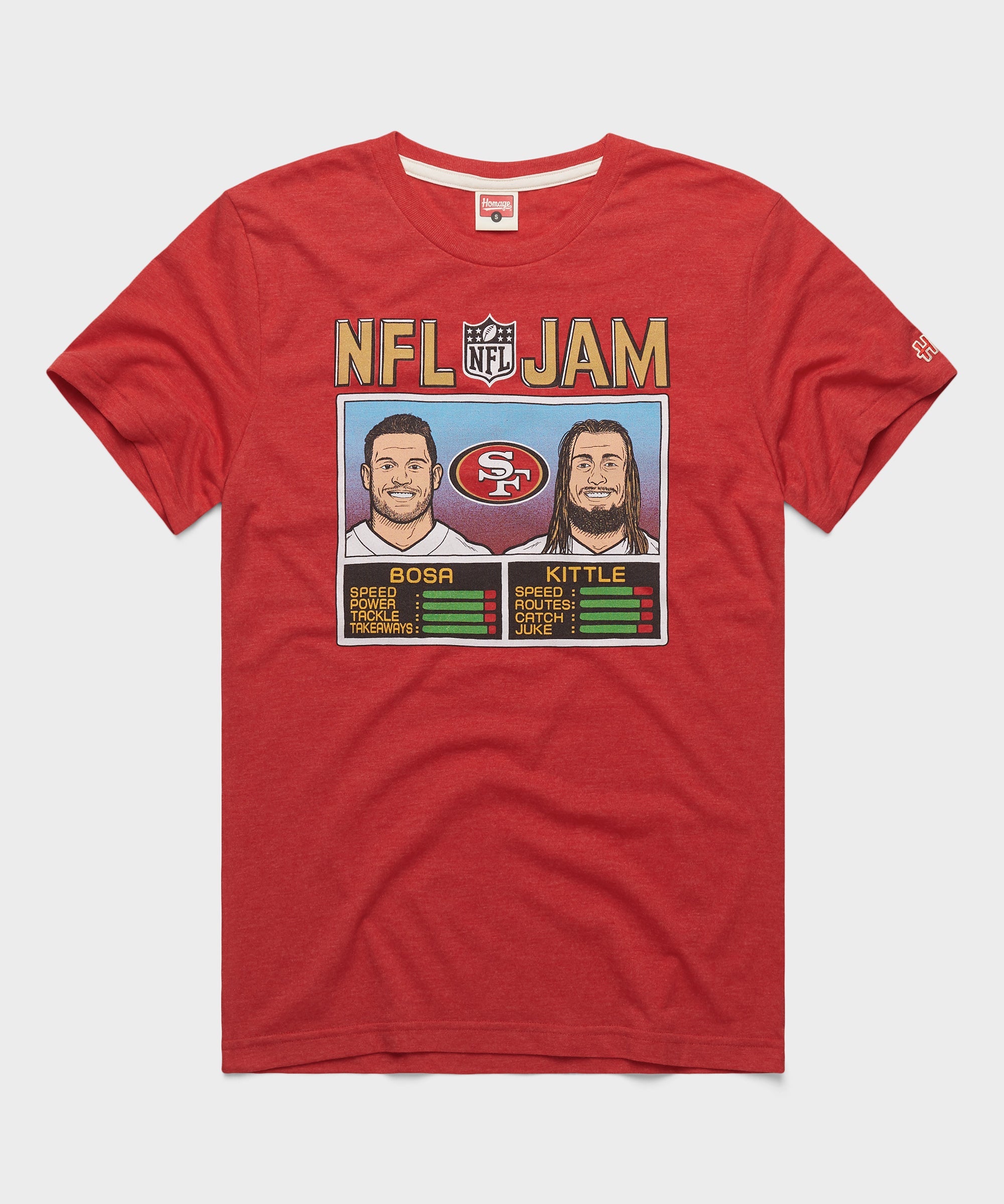 NFL Jam 49ers Bosa And Kittle