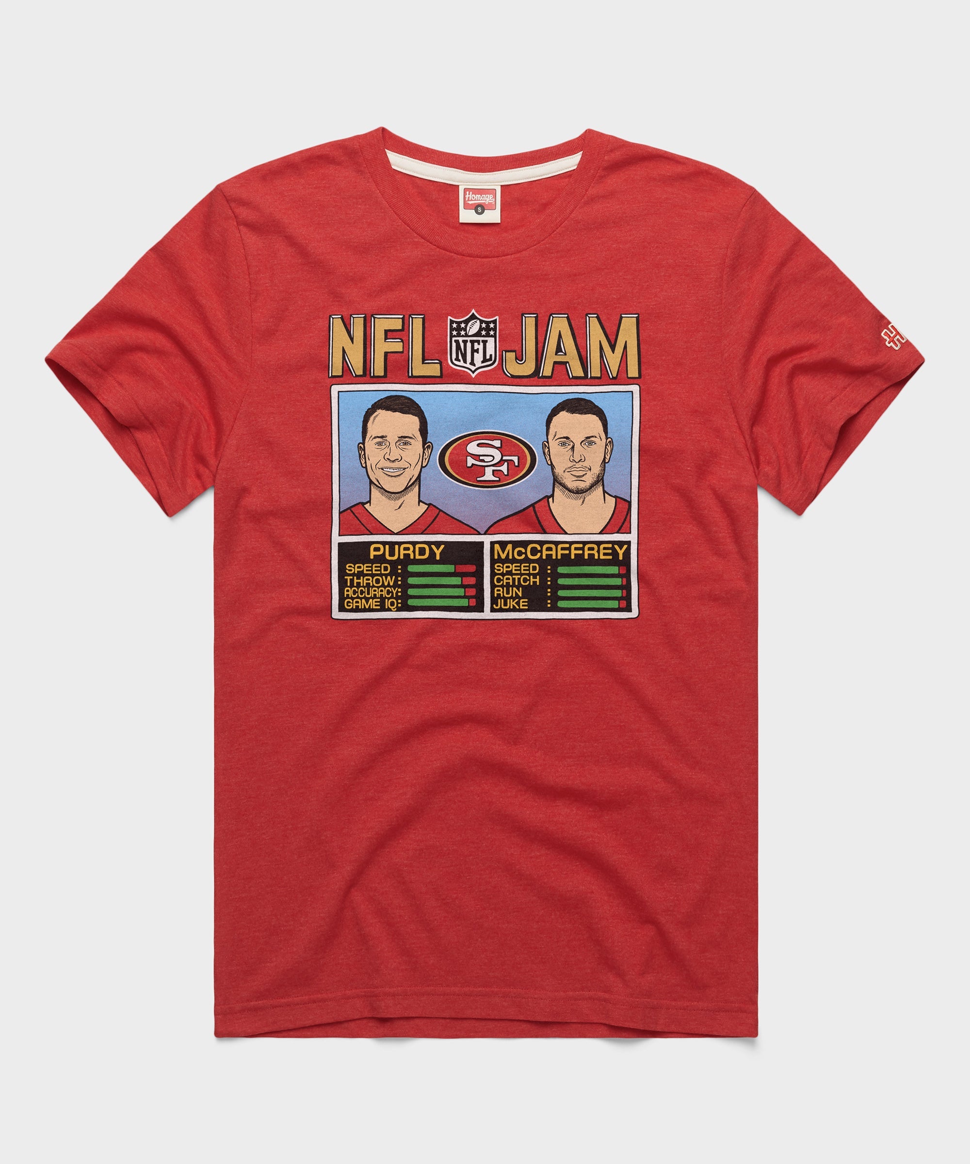 NFL Jam 49ers Purdy And McCaffrey