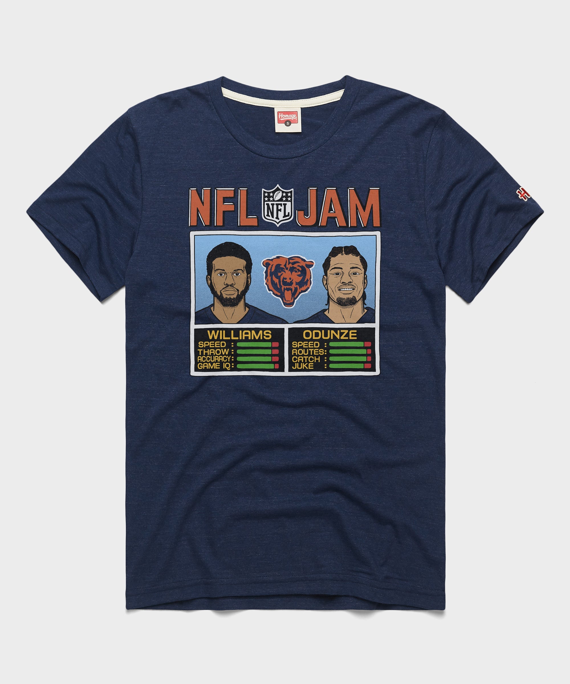 NFL Jam Bears Williams and Odunze