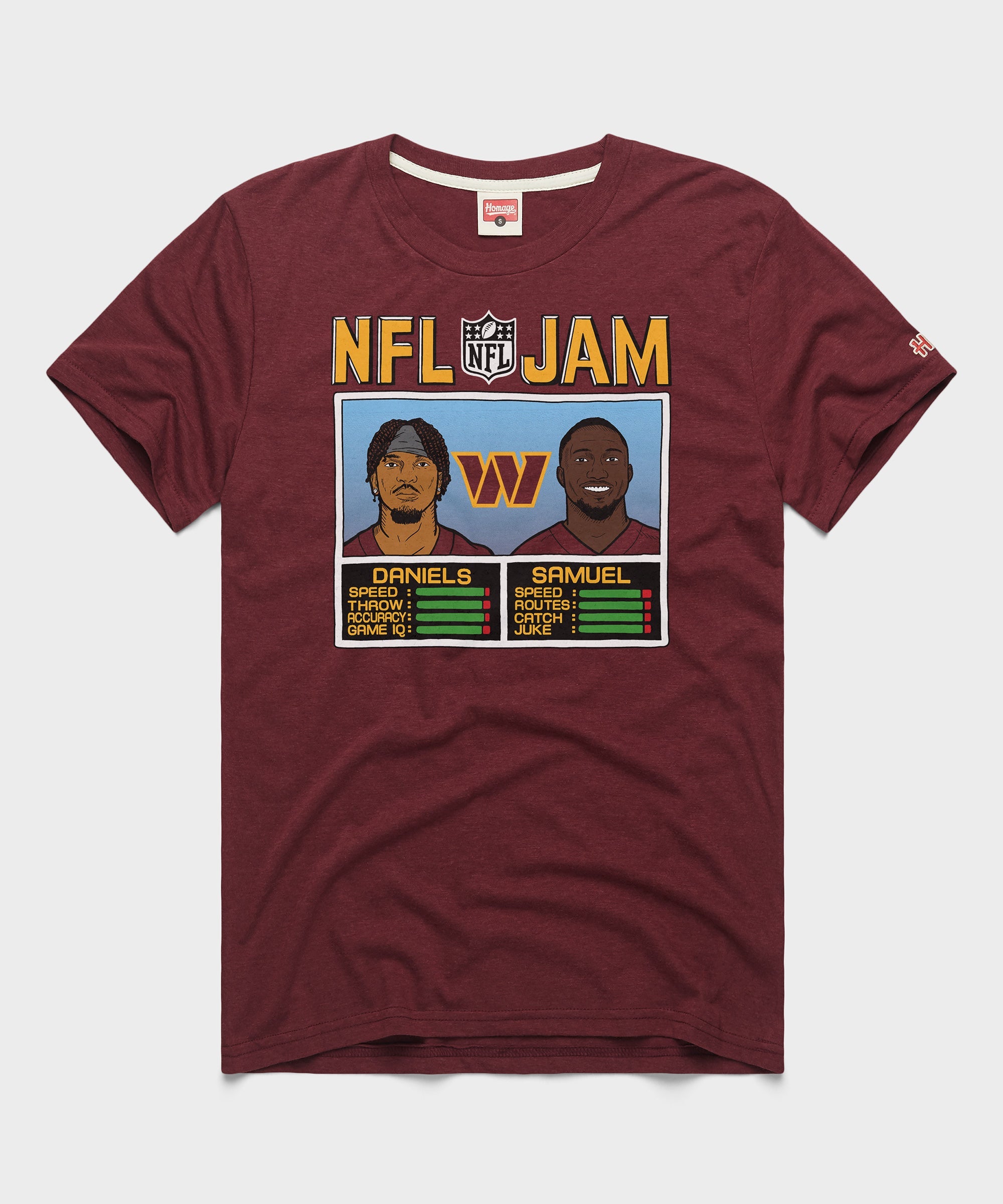 NFL Jam Commanders Daniels And Samuel