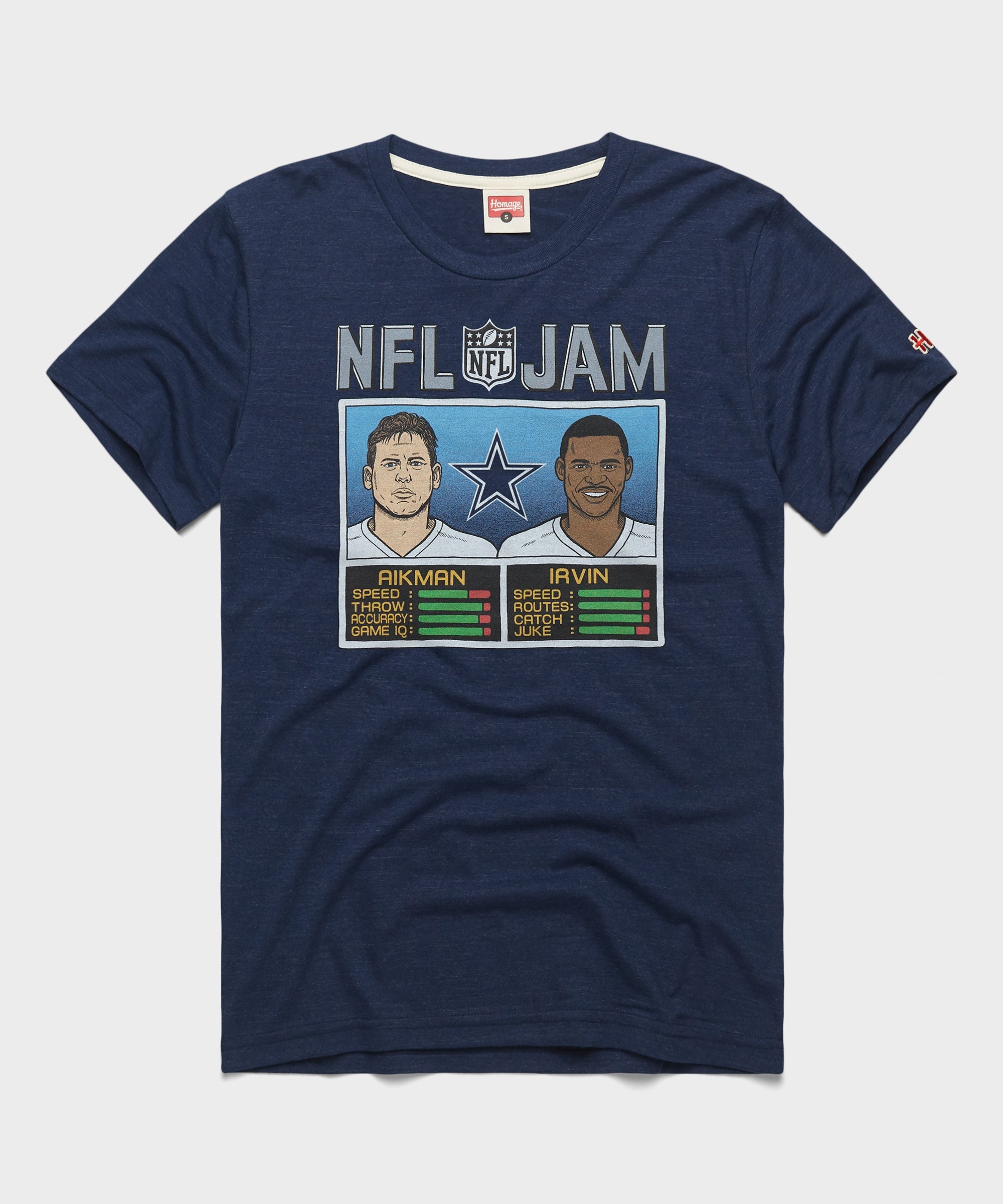 NFL Jam Cowboys Aikman And Irvin