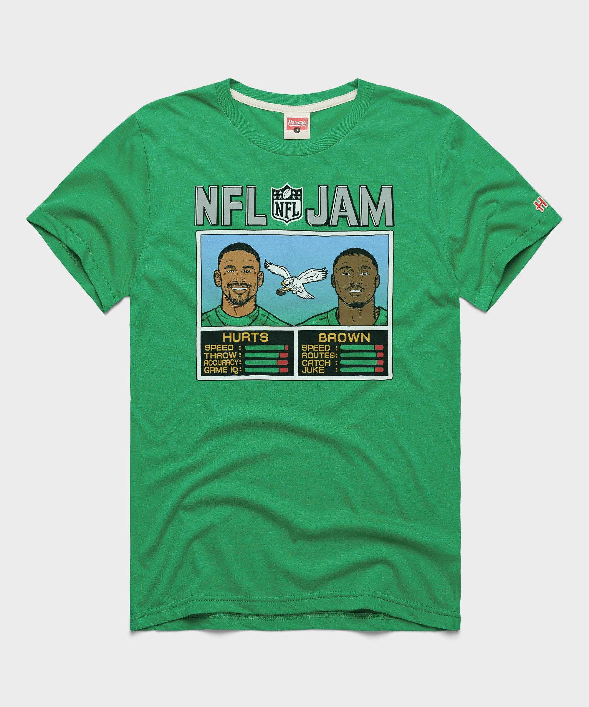 NFL Jam Eagles Hurts And Brown