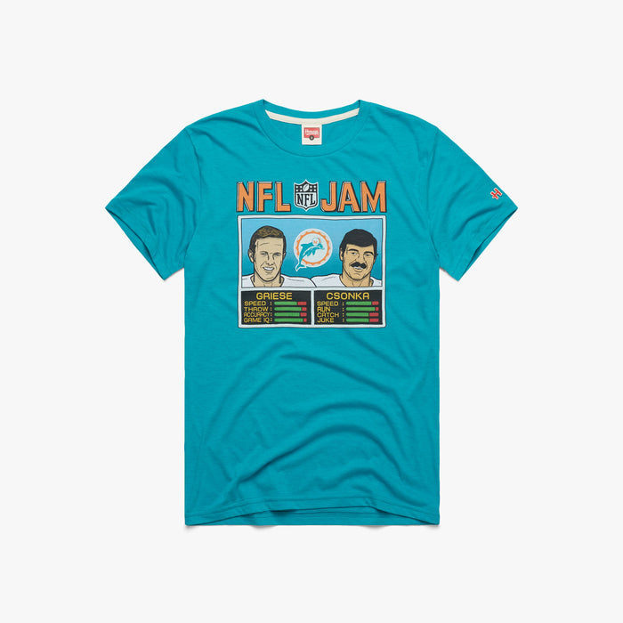 NFL Jam Miami Dolphins Griese and Csonka