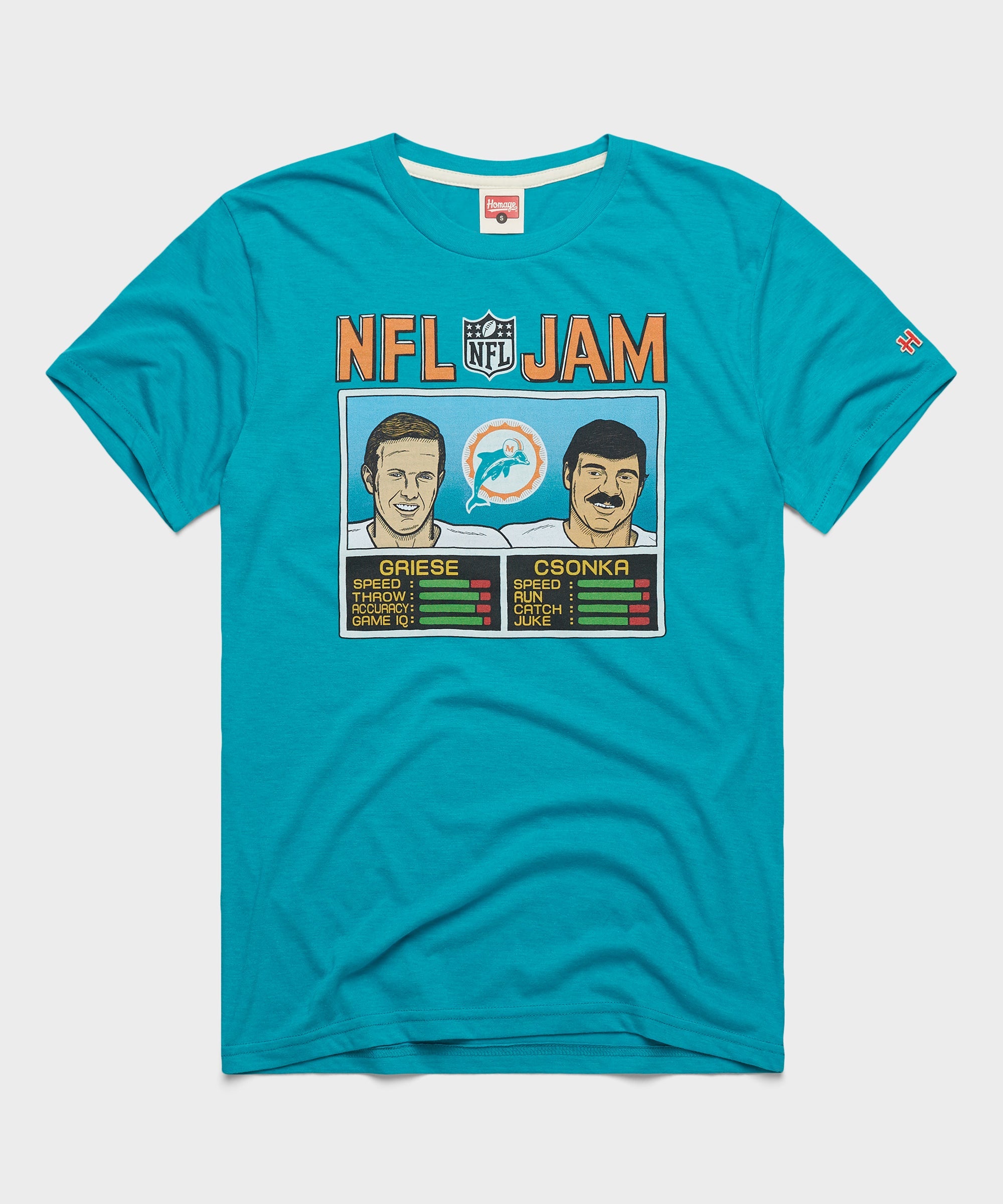 NFL Jam Miami Dolphins Griese and Csonka