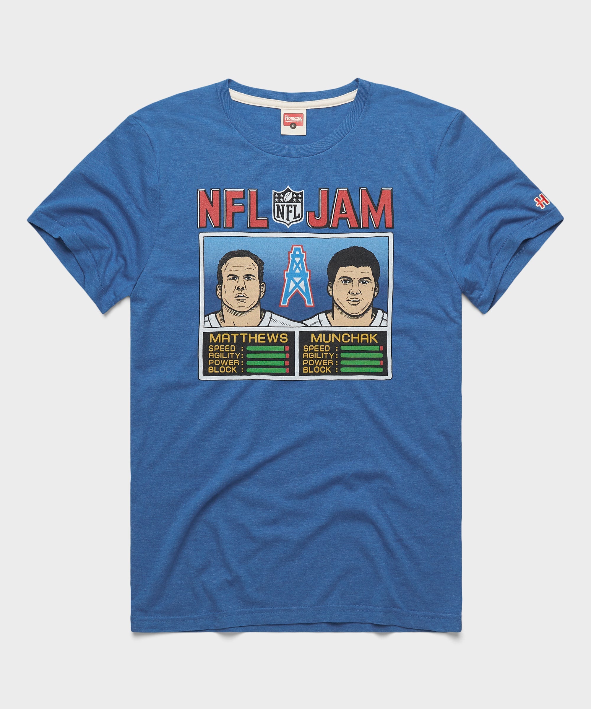 NFL Jam Oilers Matthews And Munchak