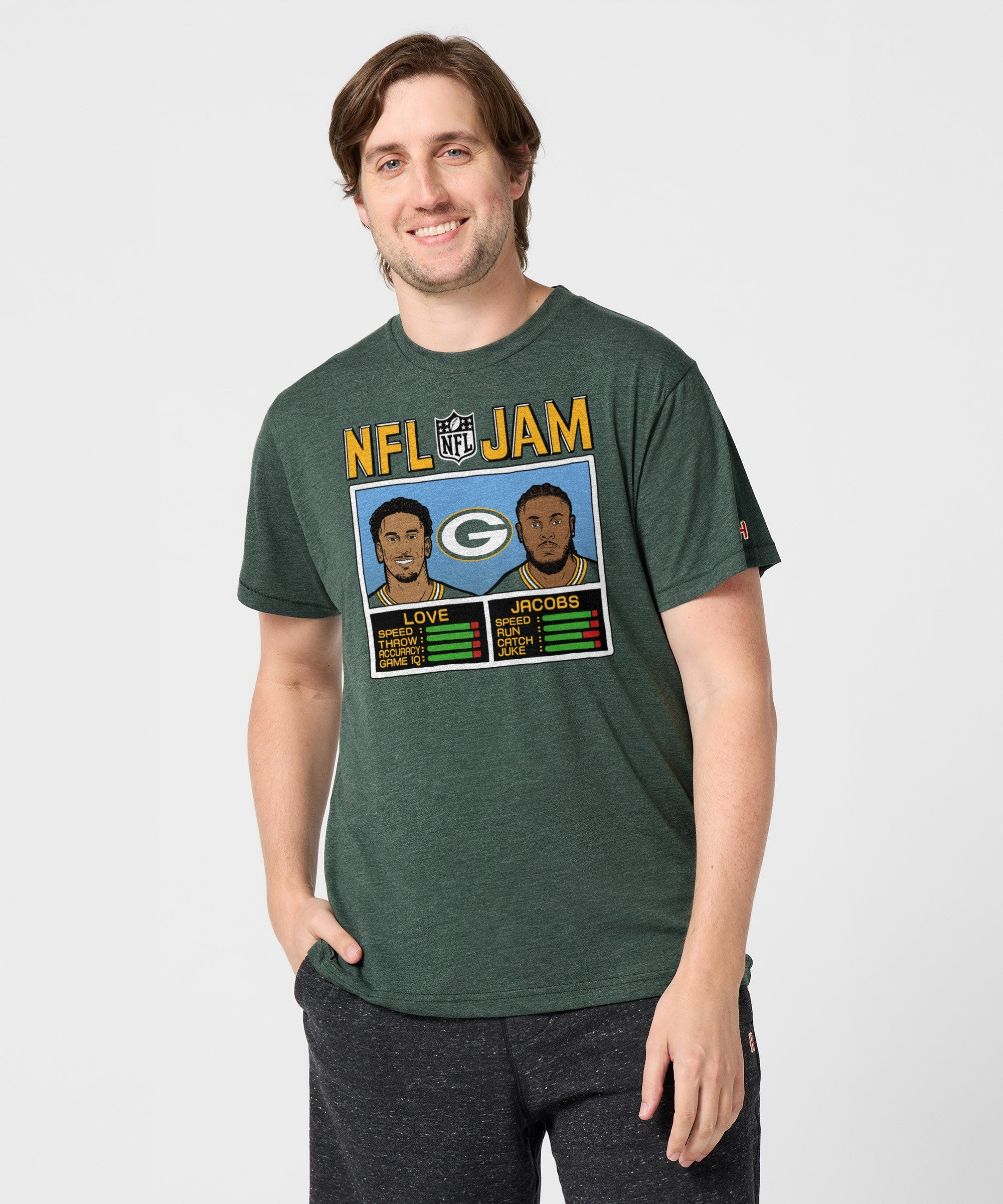Nfl Jam Packers Love And Jacobs