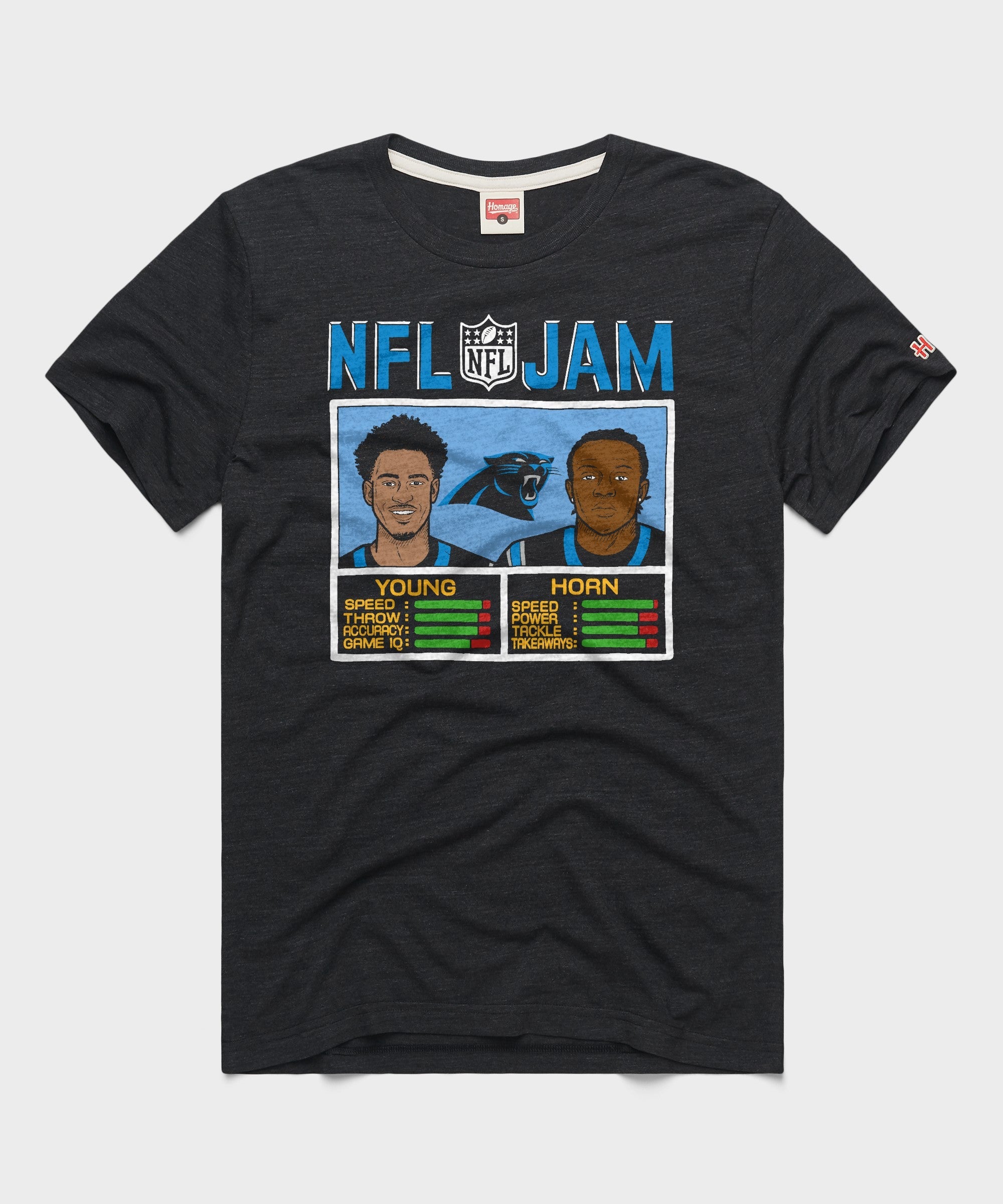 NFL Jam Panthers Young And Horn Charcoal