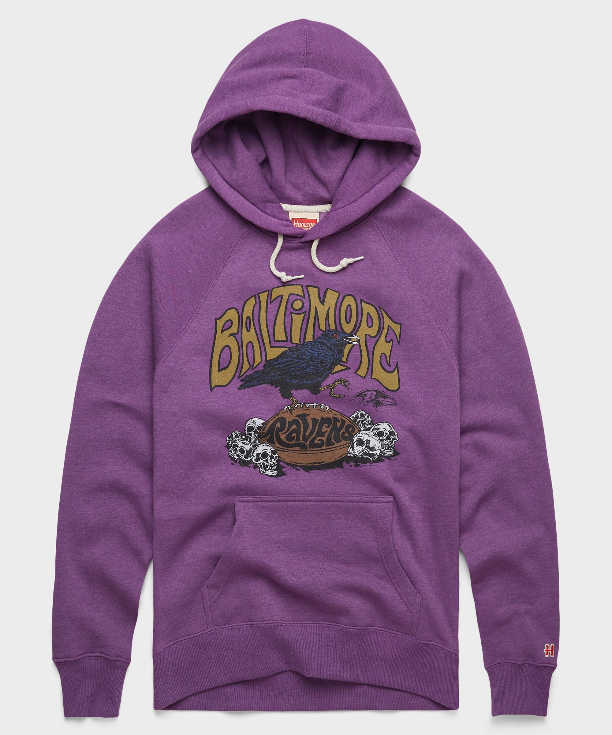 NFL X Grateful Dead X Ravens Hoodie