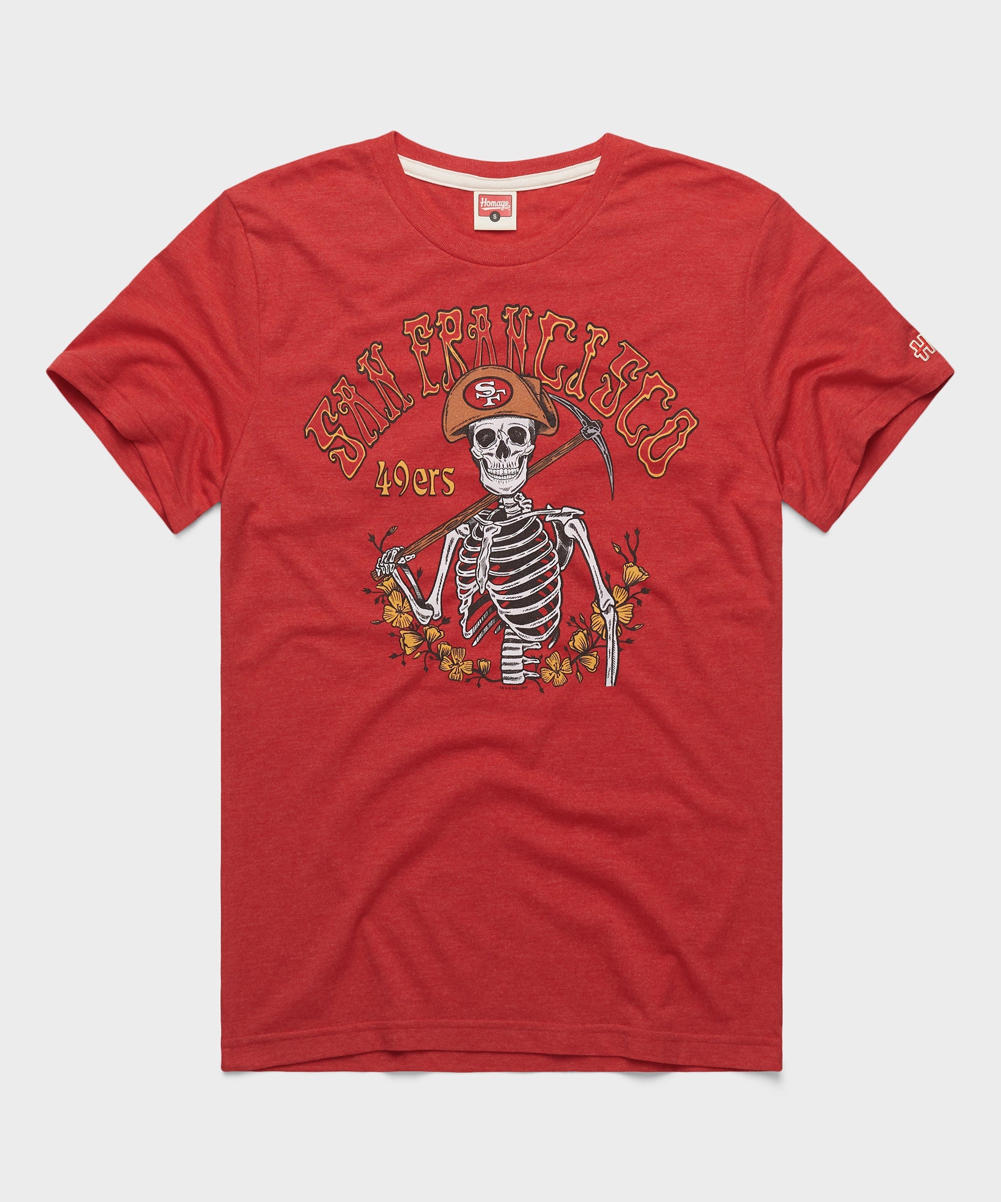 NFL x Grateful Dead x 49ers Red