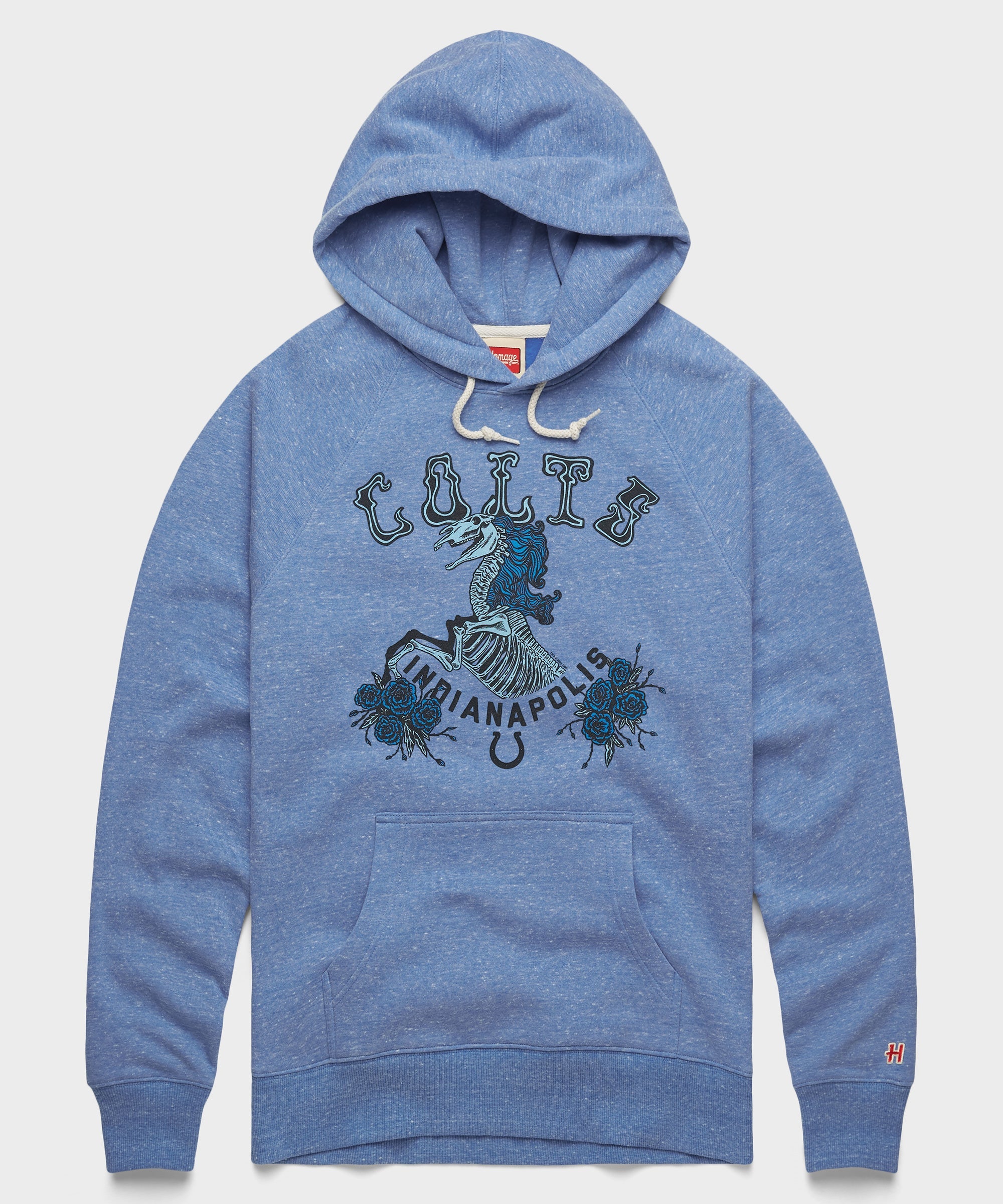 NFL x Grateful Dead x Colts Hoodie Light Blue