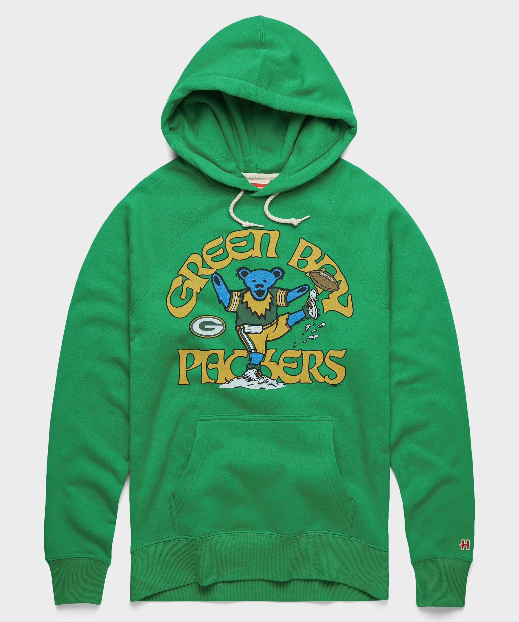 NFL x Grateful Dead x Packers Hoodie Green