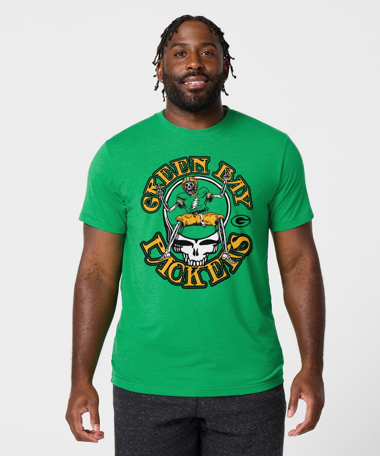 NFL x Grateful Dead x Packers Skull