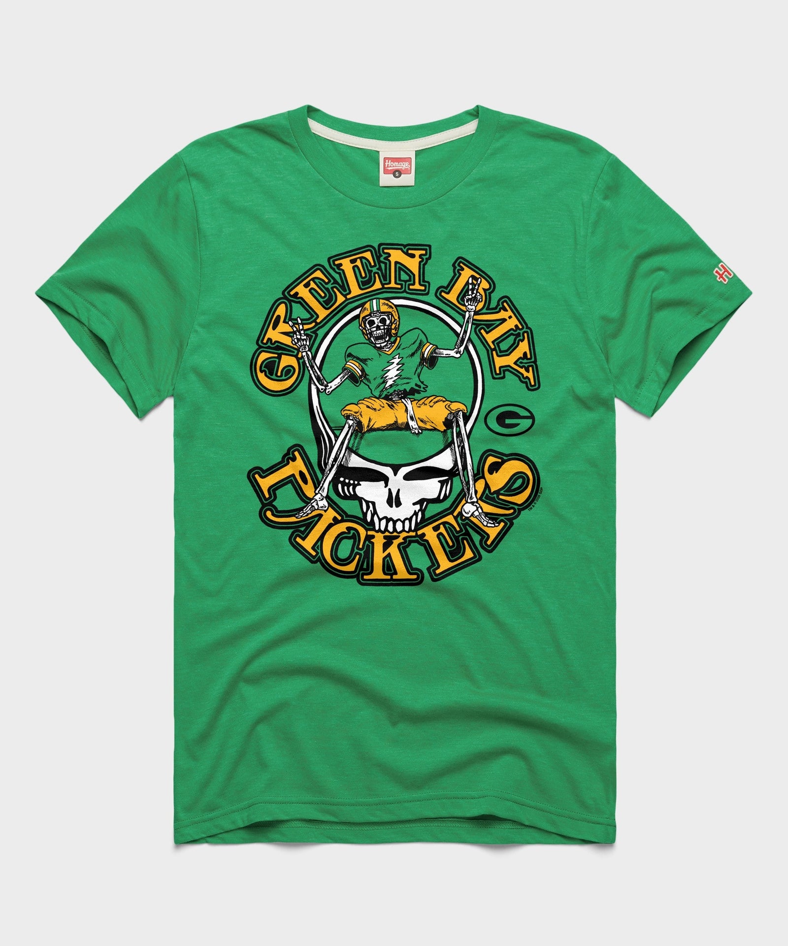 NFL x Grateful Dead x Packers Skull