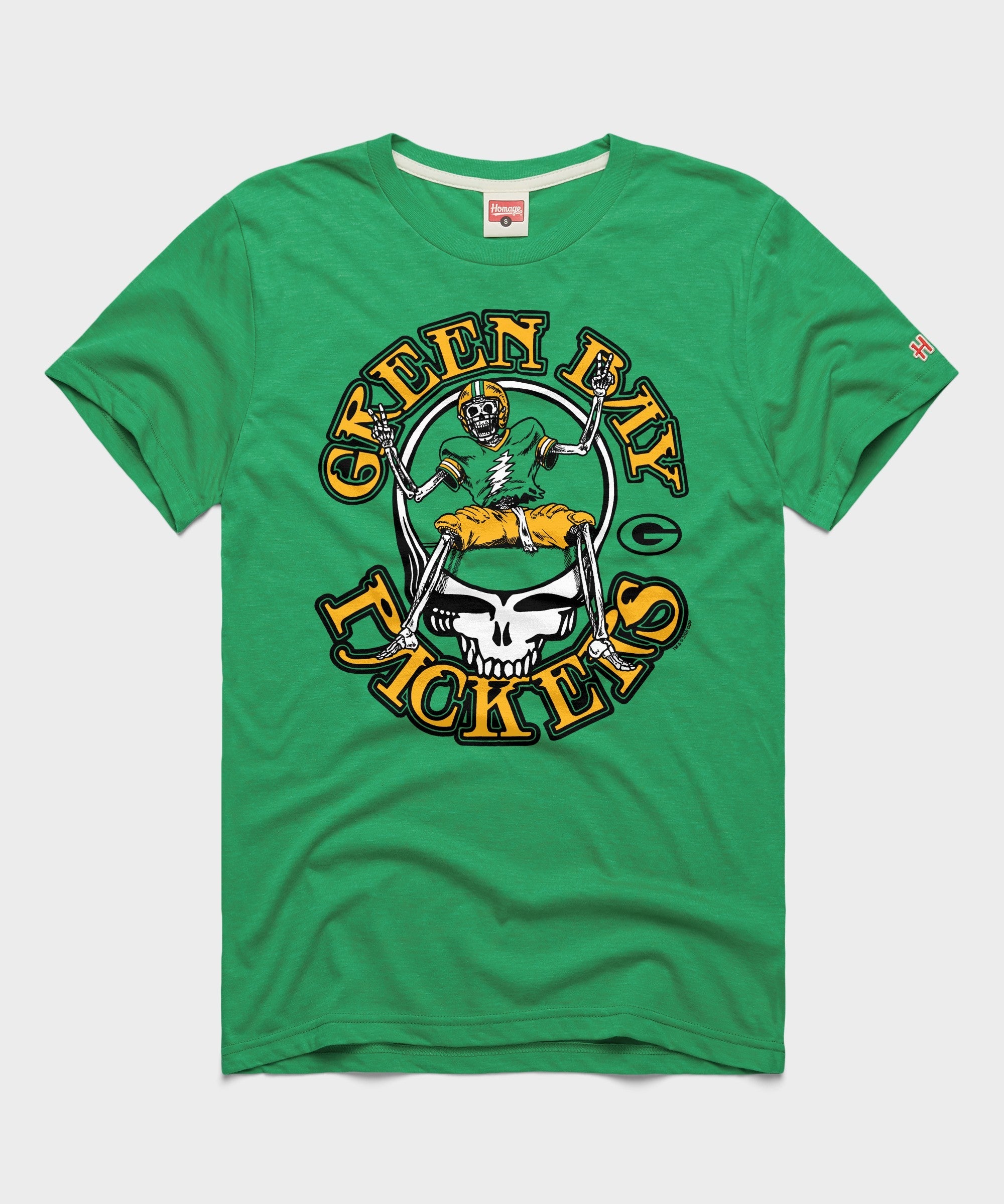 NFL x Grateful Dead x Packers Skull