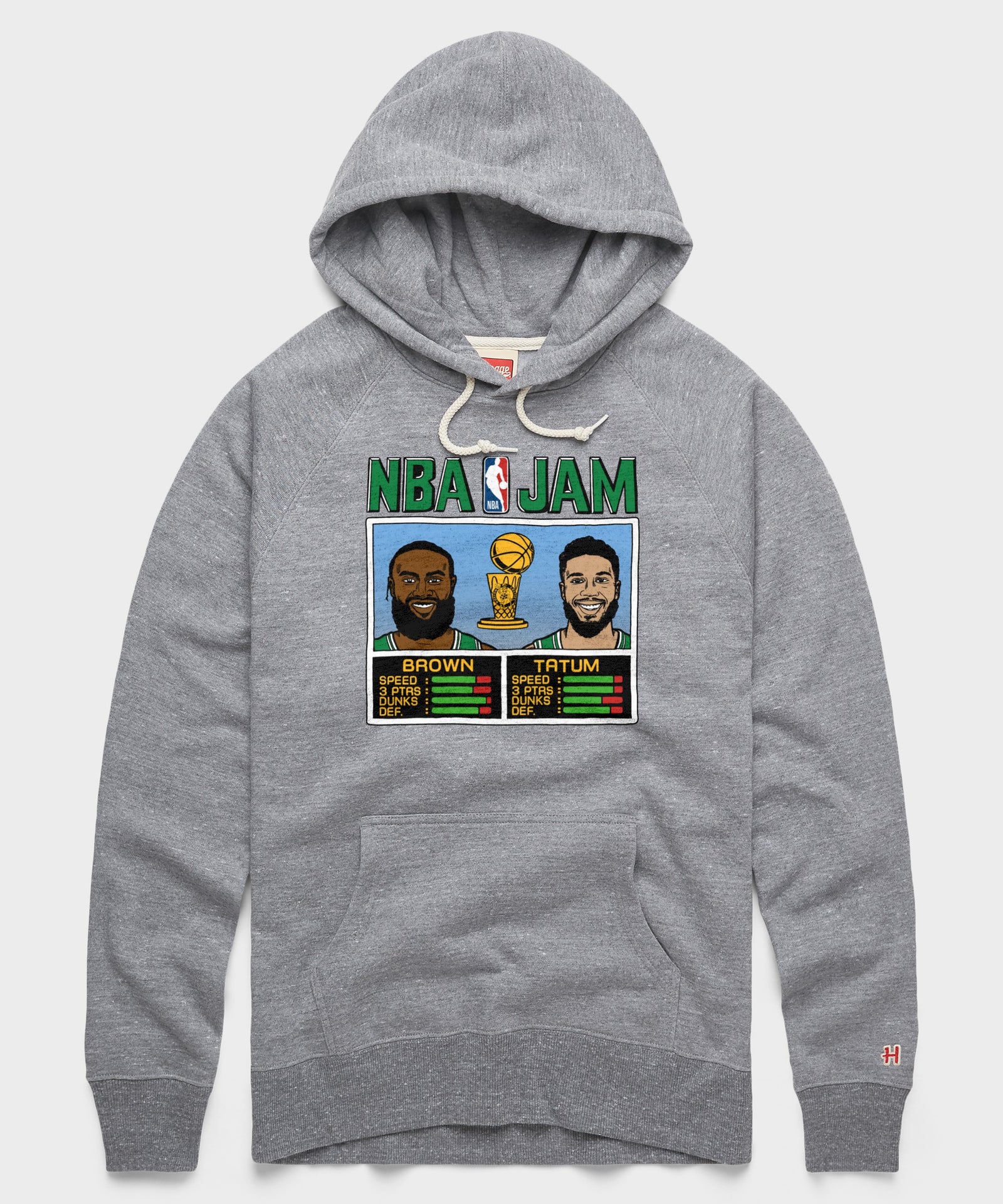 Nba Jam Celtics 2024 Champs Brown And Tatum Hoodie