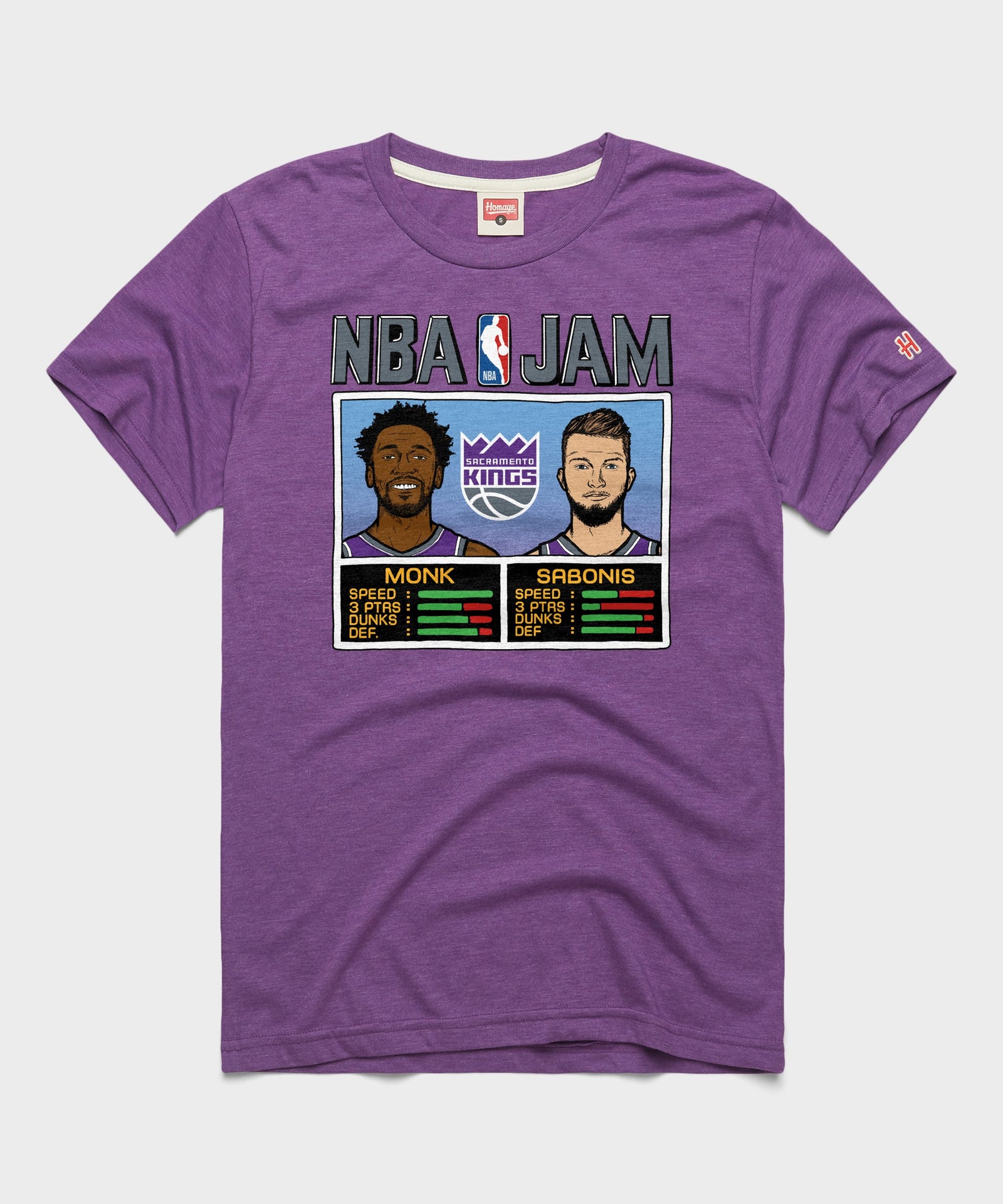 Nba Jam Kings Monk And Sabonis