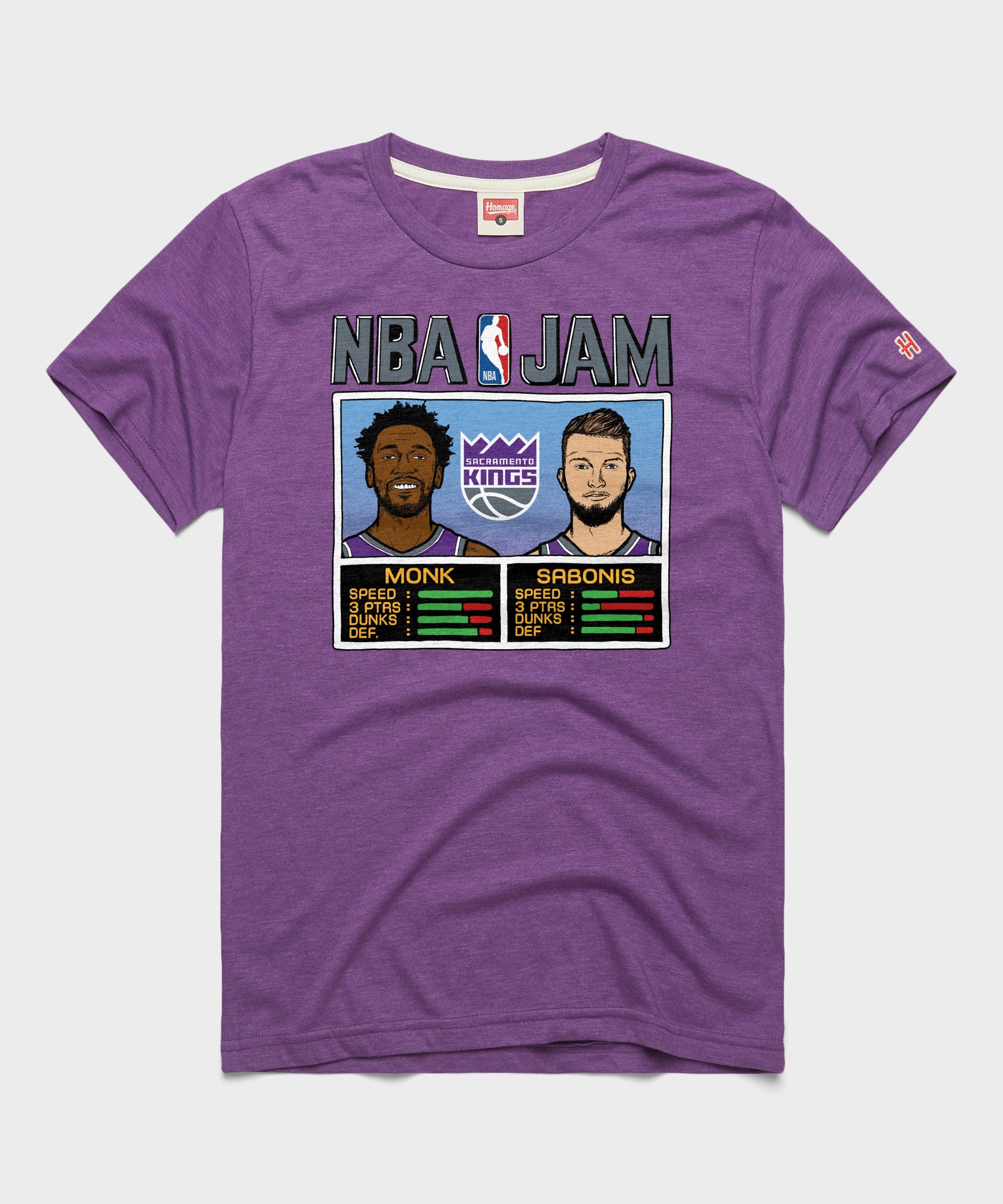 Nba Jam Kings Monk And Sabonis
