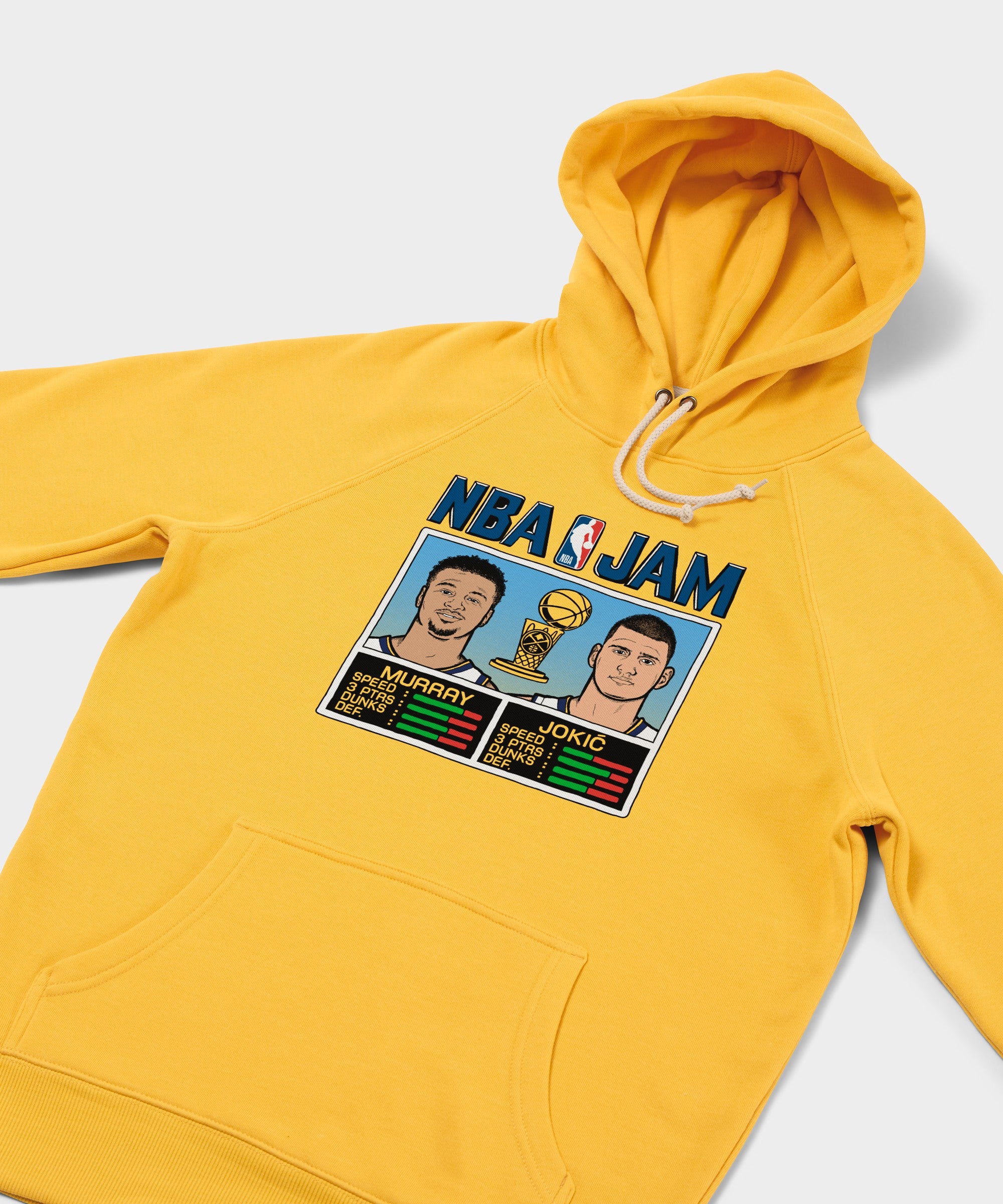 Nba Jam Nuggets 2023 Champs Murray And Jokic Hoodie