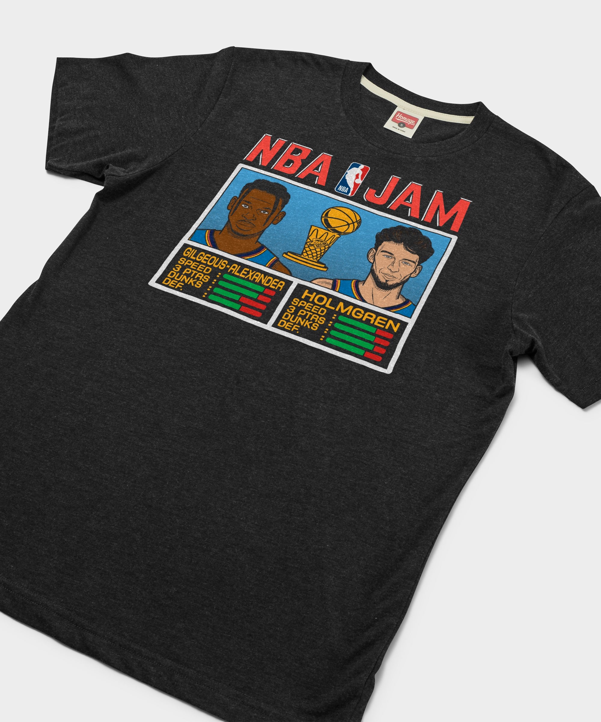 Nba Jam Thunder 2025 Champs Gilgeous Alexander And Holmgren