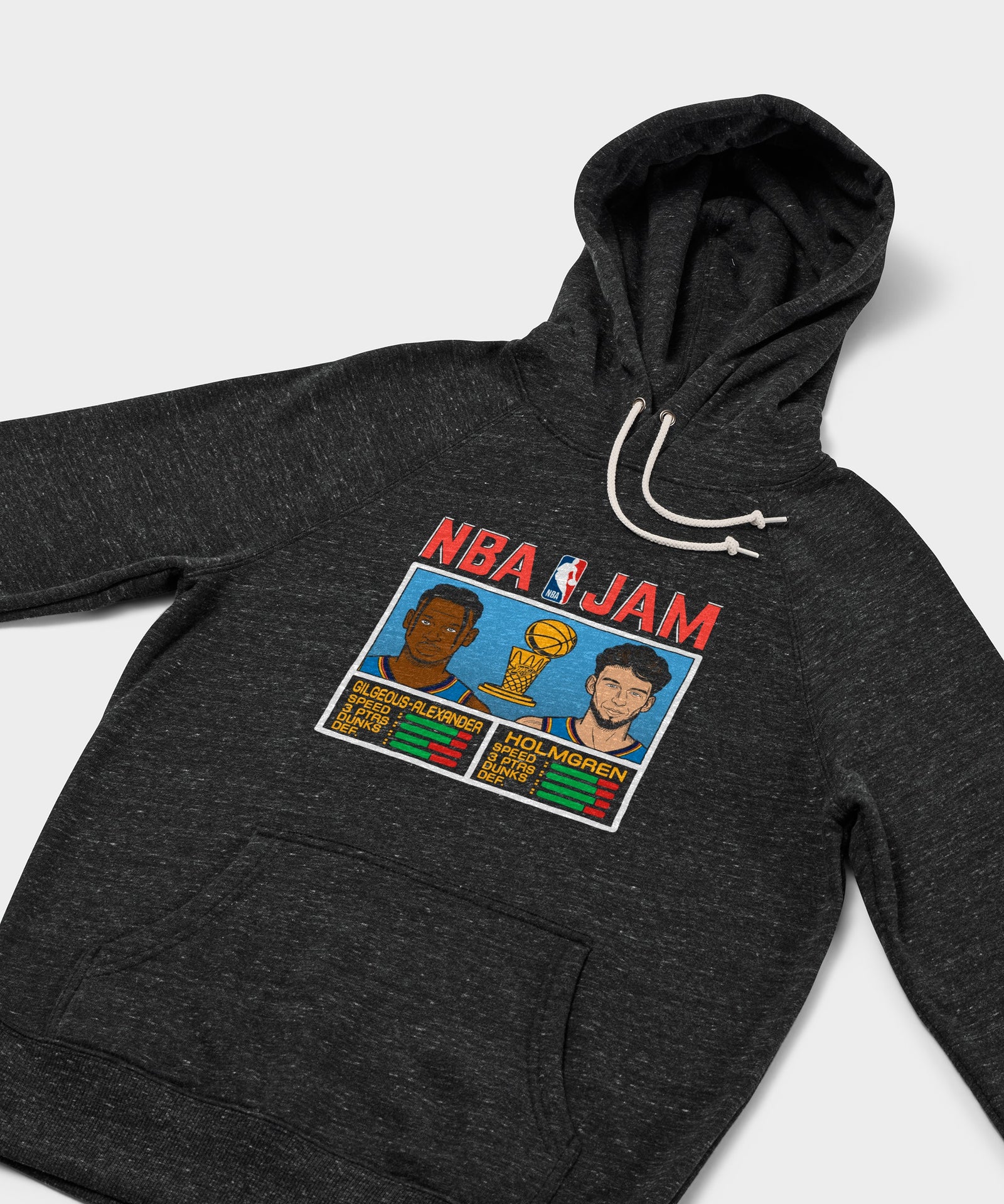 Nba Jam Thunder 2025 Champs Gilgeous Alexander And Holmgren Hoodie