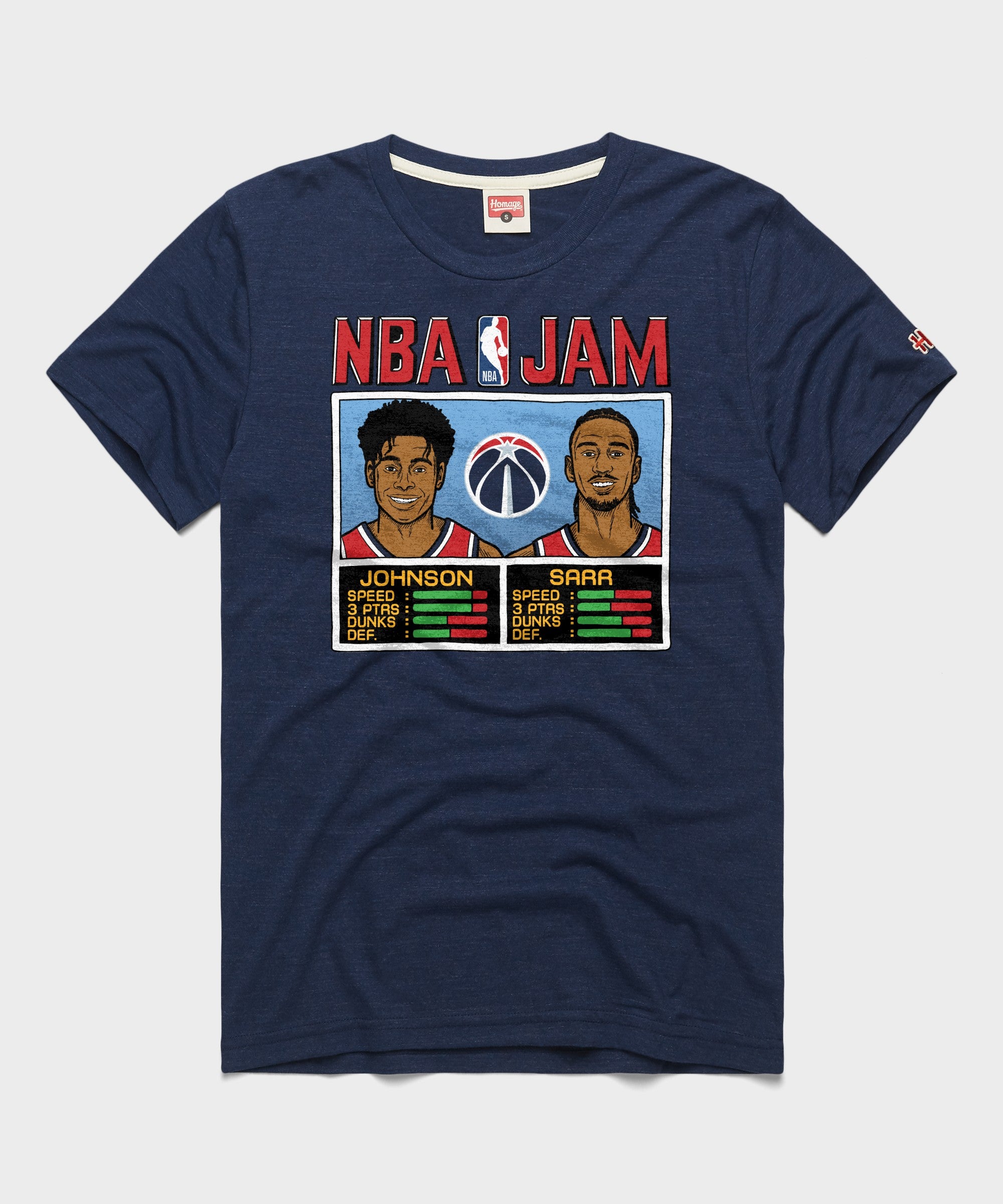 Nba Jam Wizards Johnson And Sarr