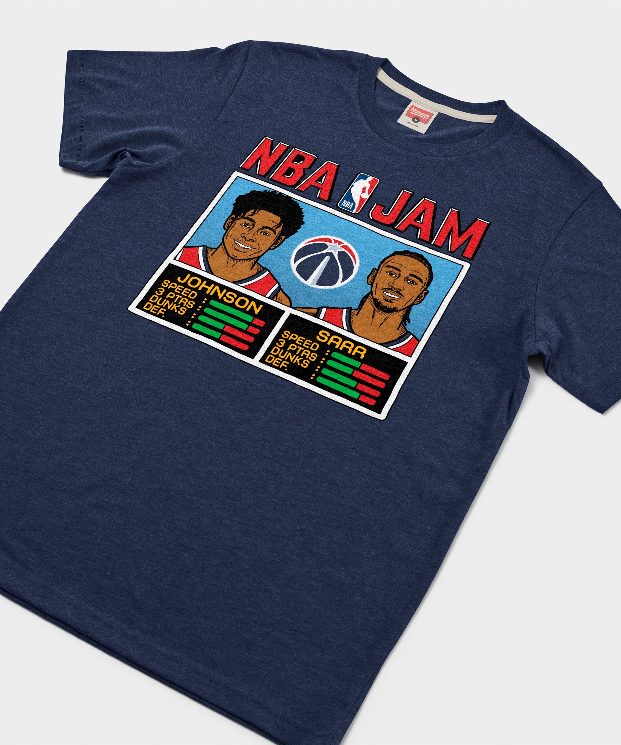 Nba Jam Wizards Johnson And Sarr