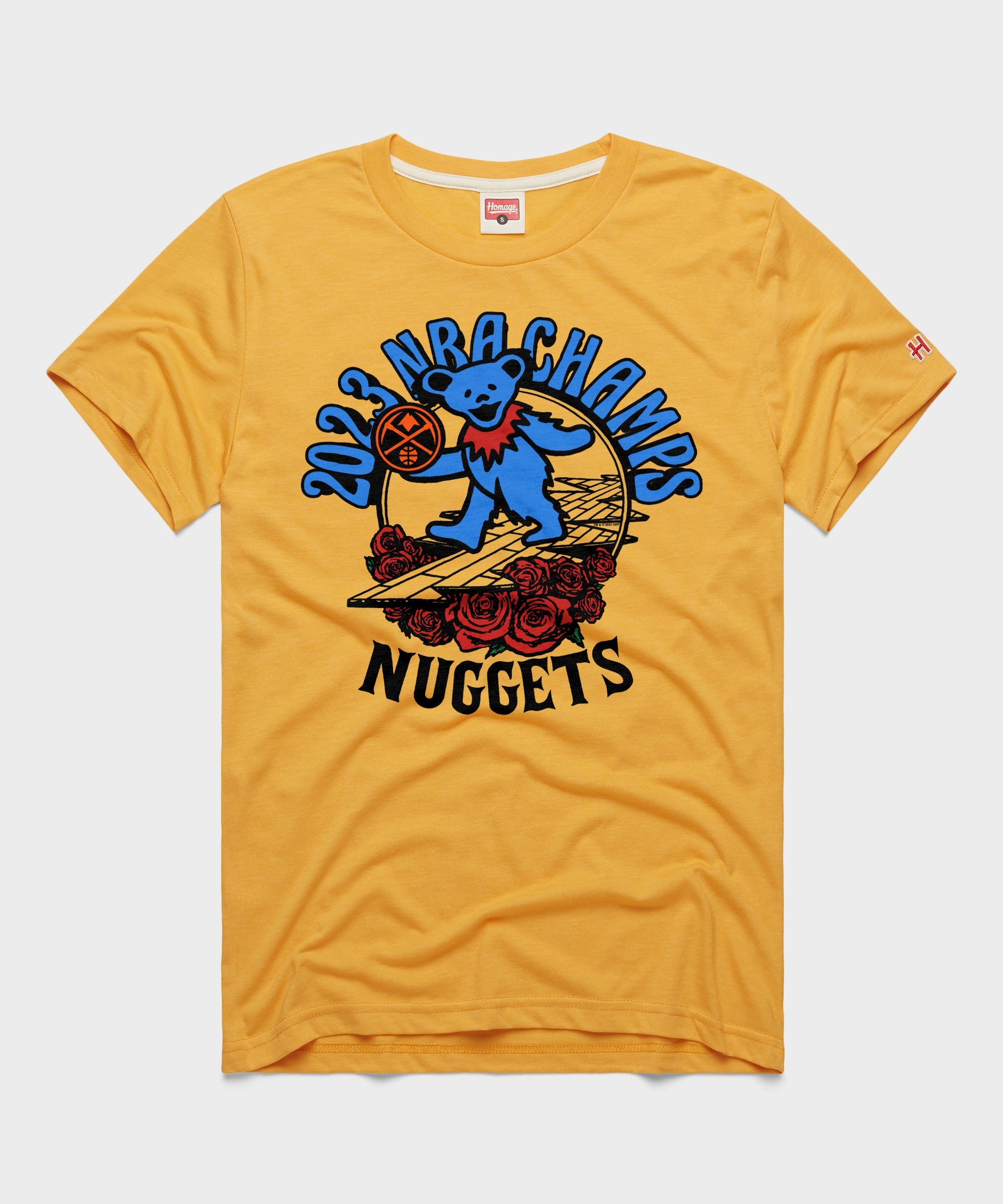 Nba X Grateful Dead 2023 Champs Nuggets