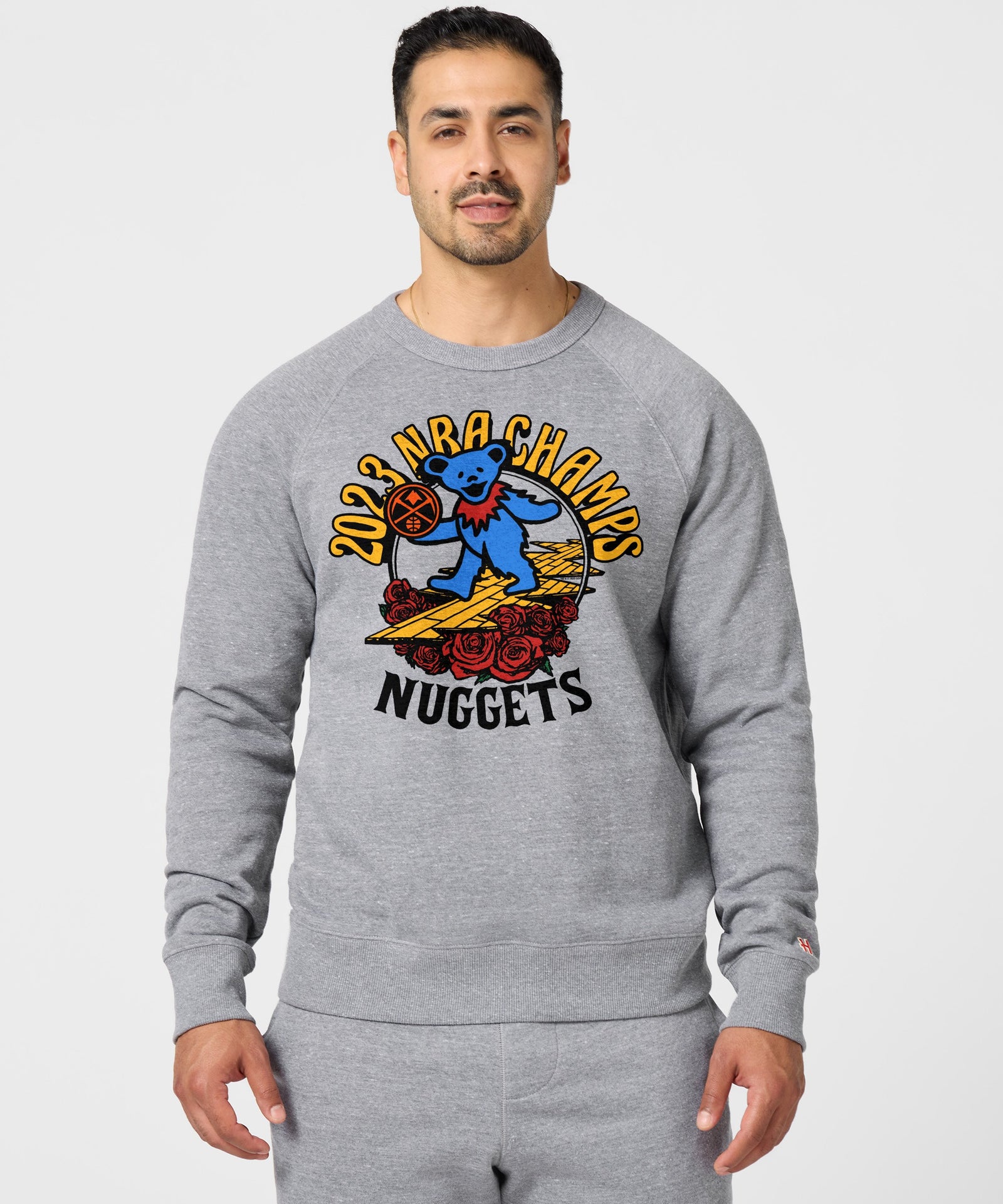 Nba X Grateful Dead 2023 Champs Nuggets Crewneck