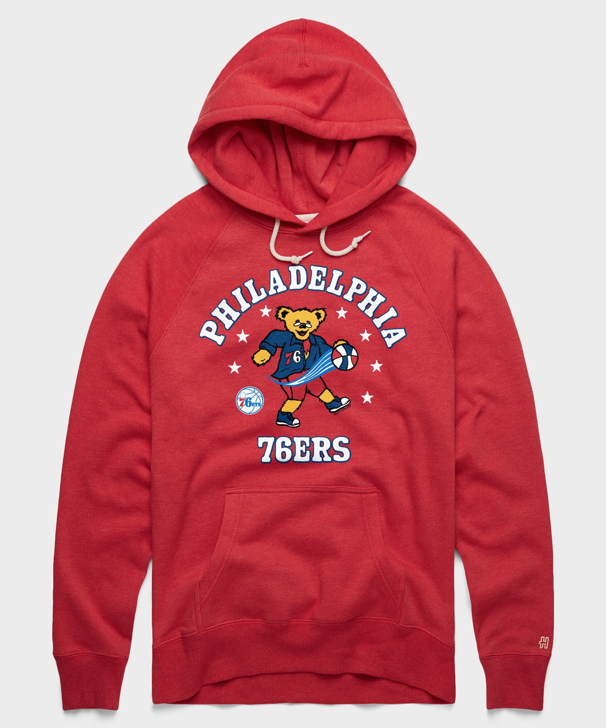 Nba X Grateful Dead X 76Ers Hoodie