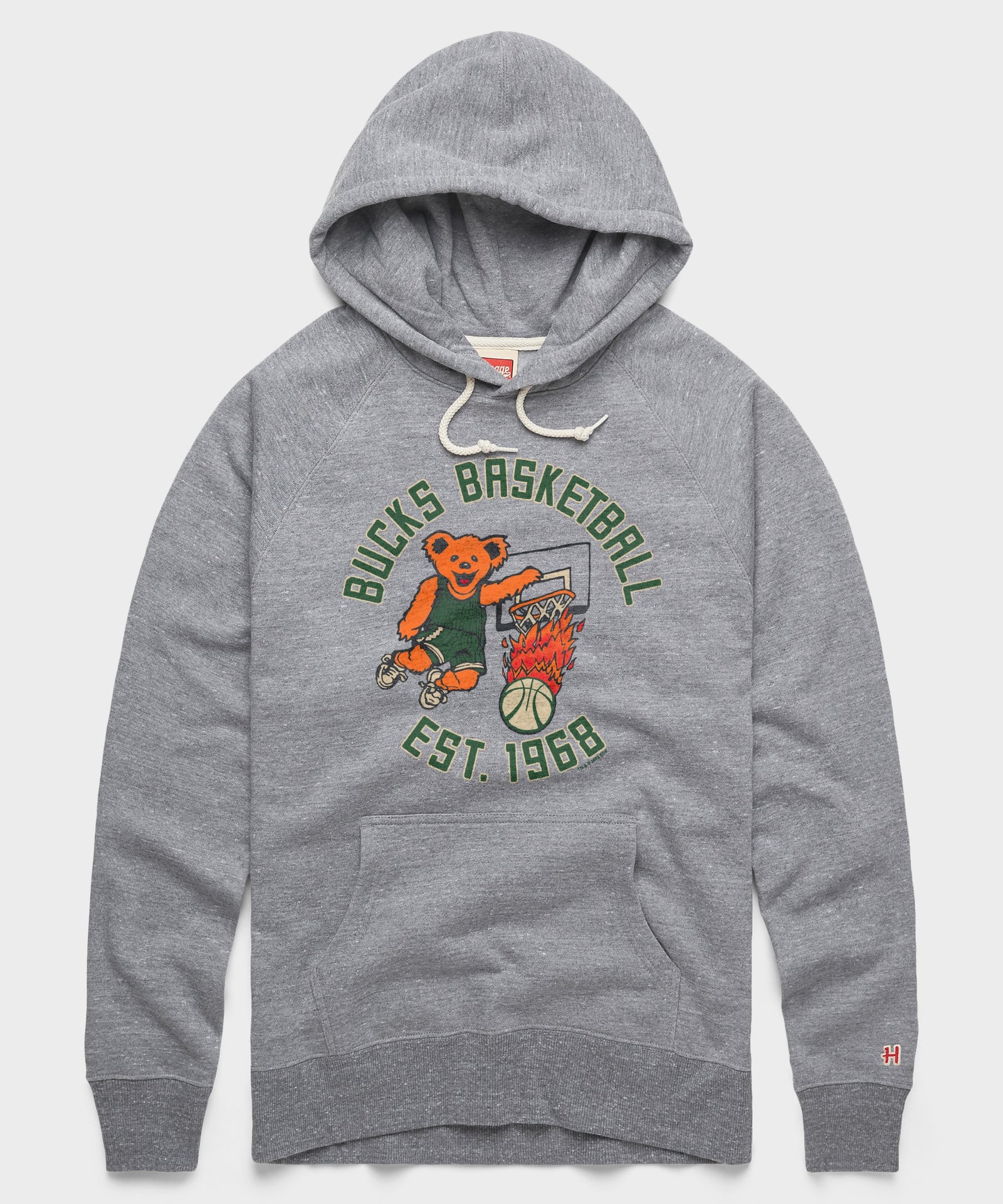 Nba X Grateful Dead X Bucks Hoodie