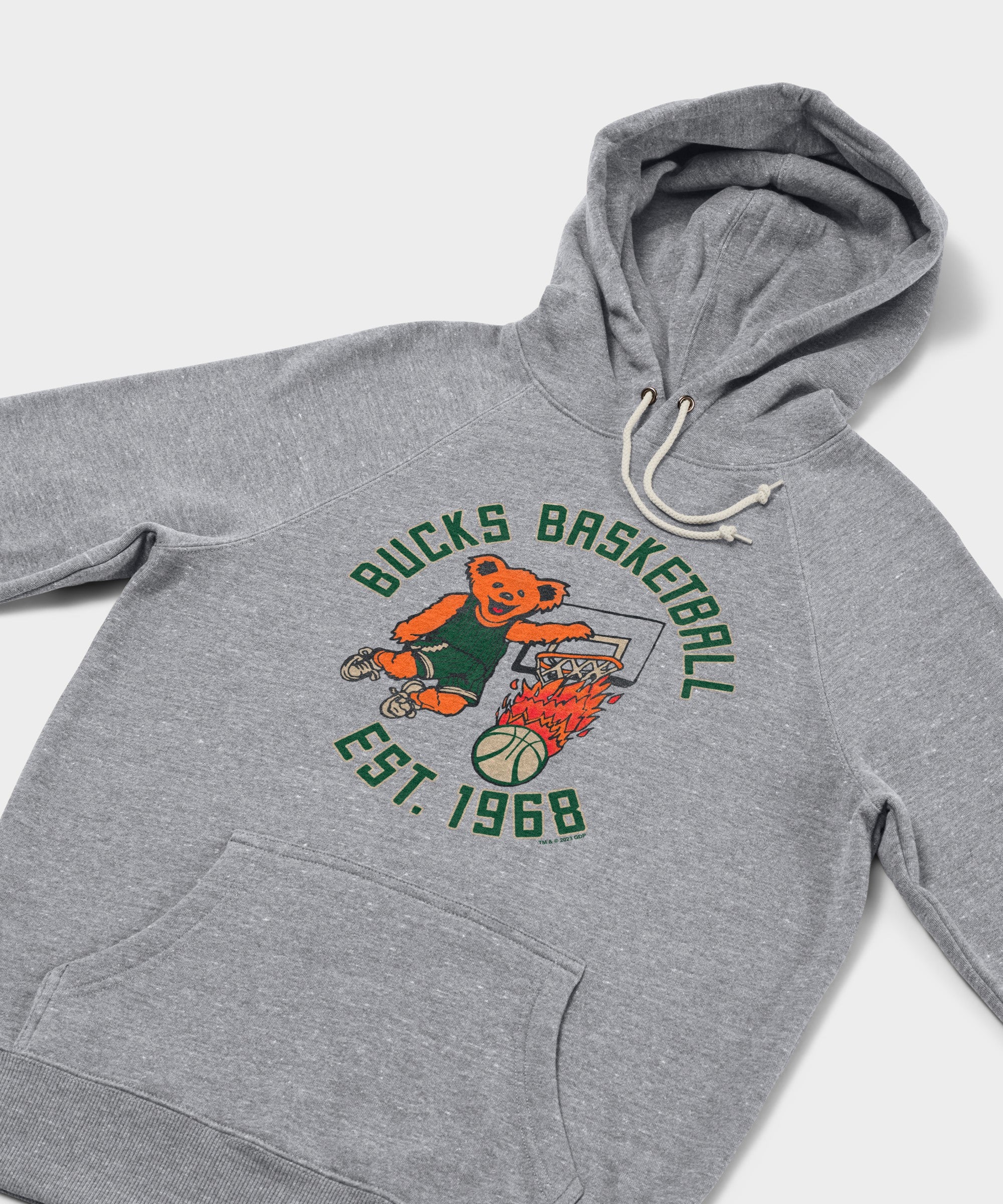 Nba X Grateful Dead X Bucks Hoodie