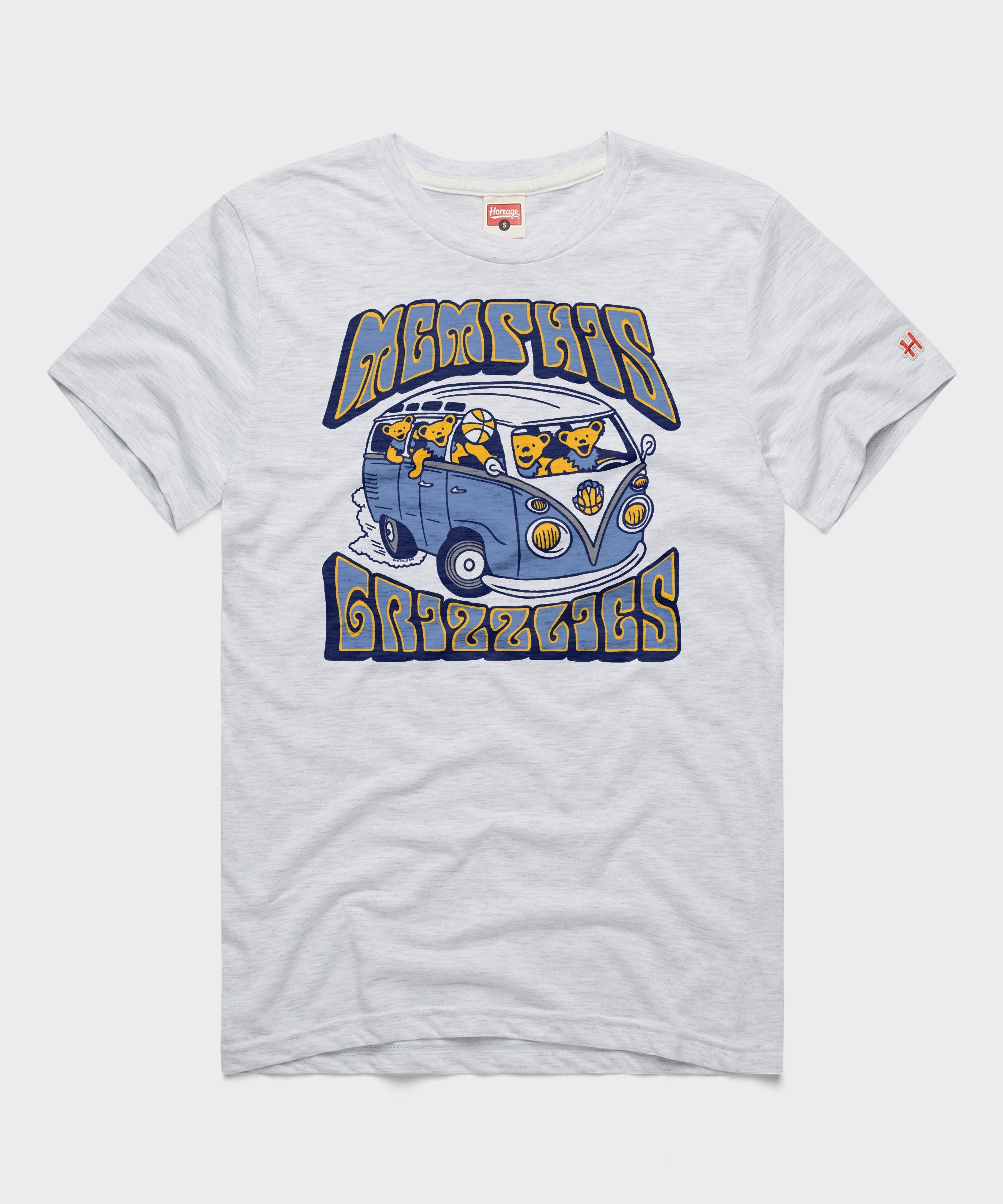 Nba X Grateful Dead X Grizzlies Bears And Bus