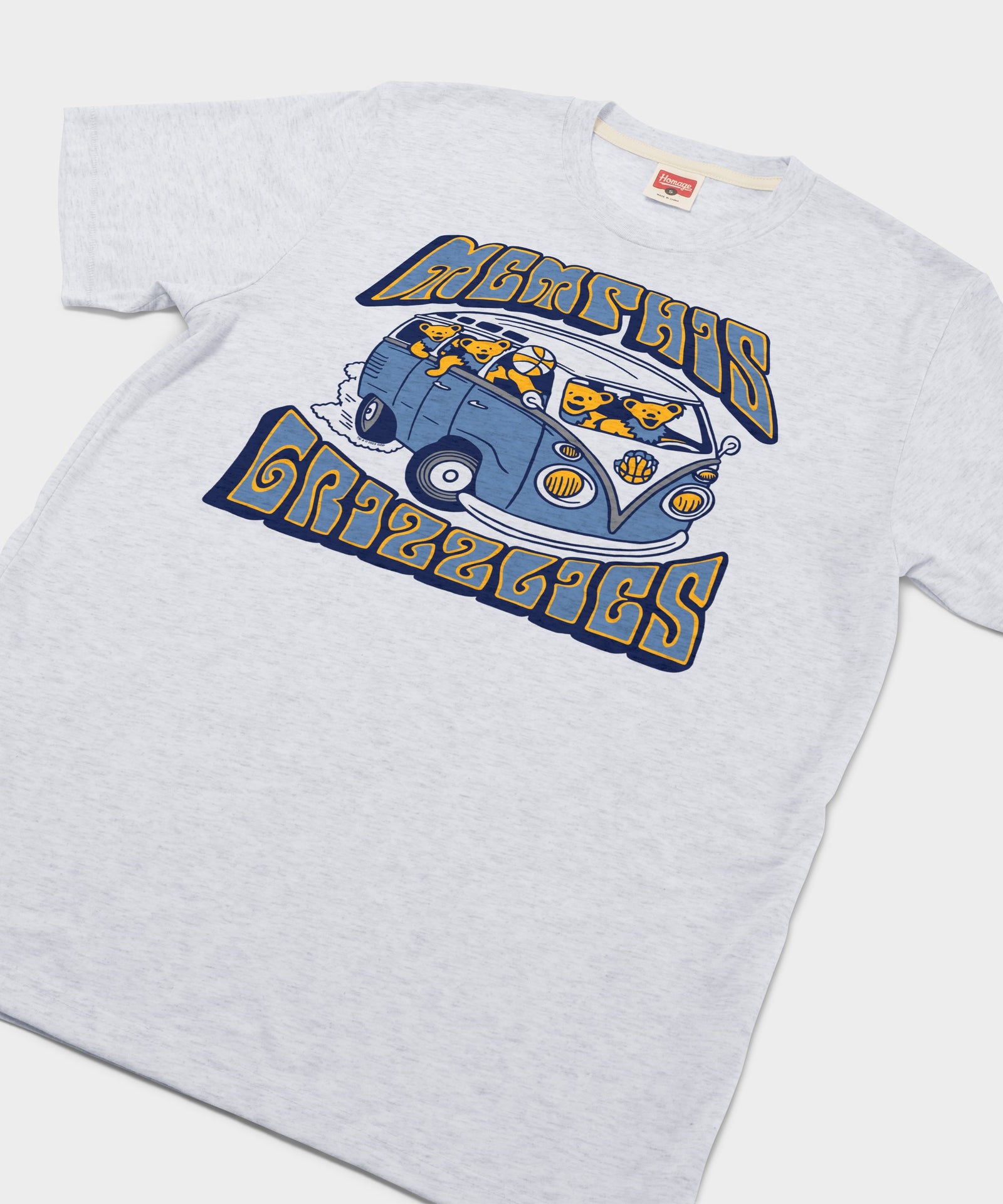 Nba X Grateful Dead X Grizzlies Bears And Bus