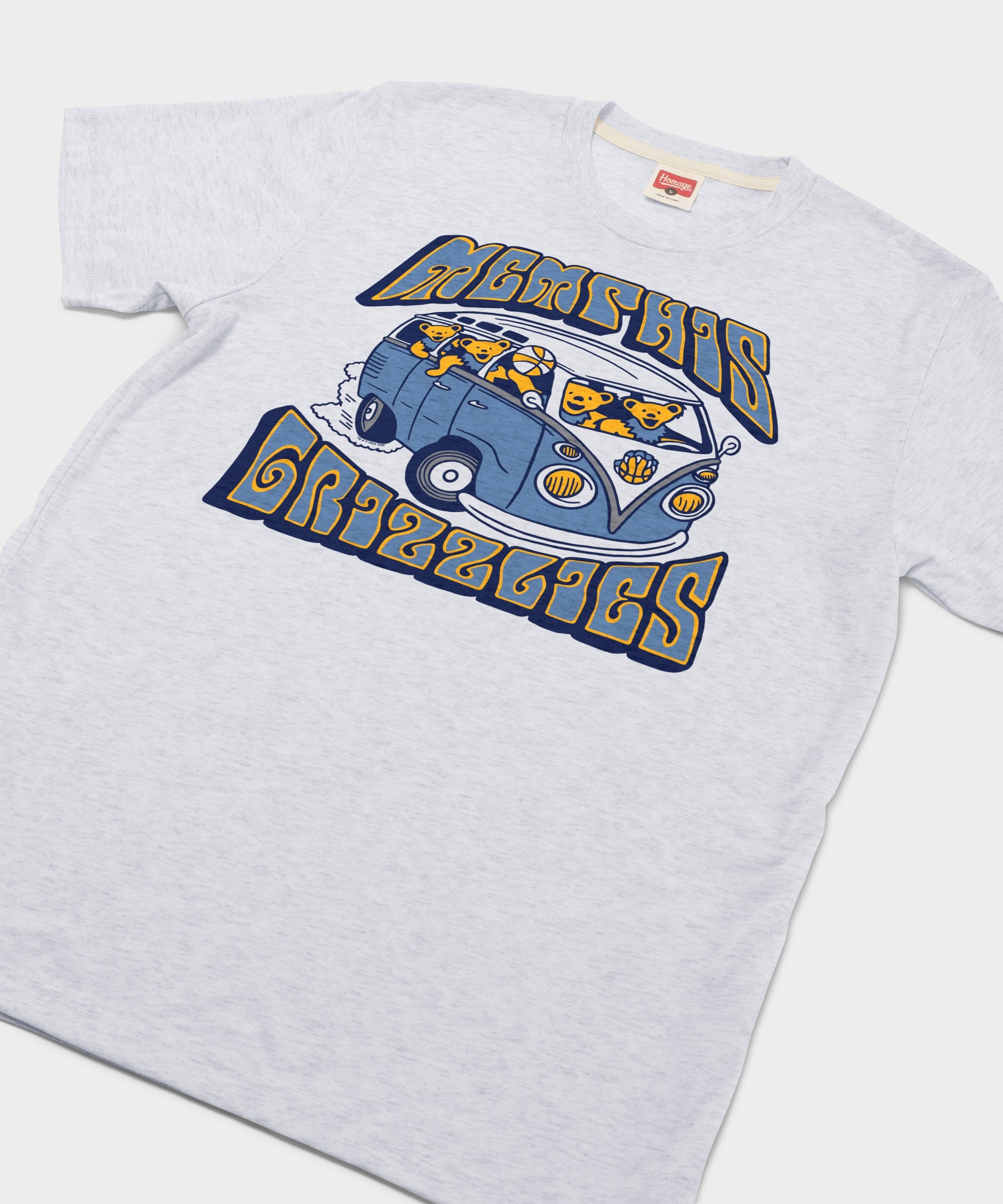 Nba X Grateful Dead X Grizzlies Bears And Bus