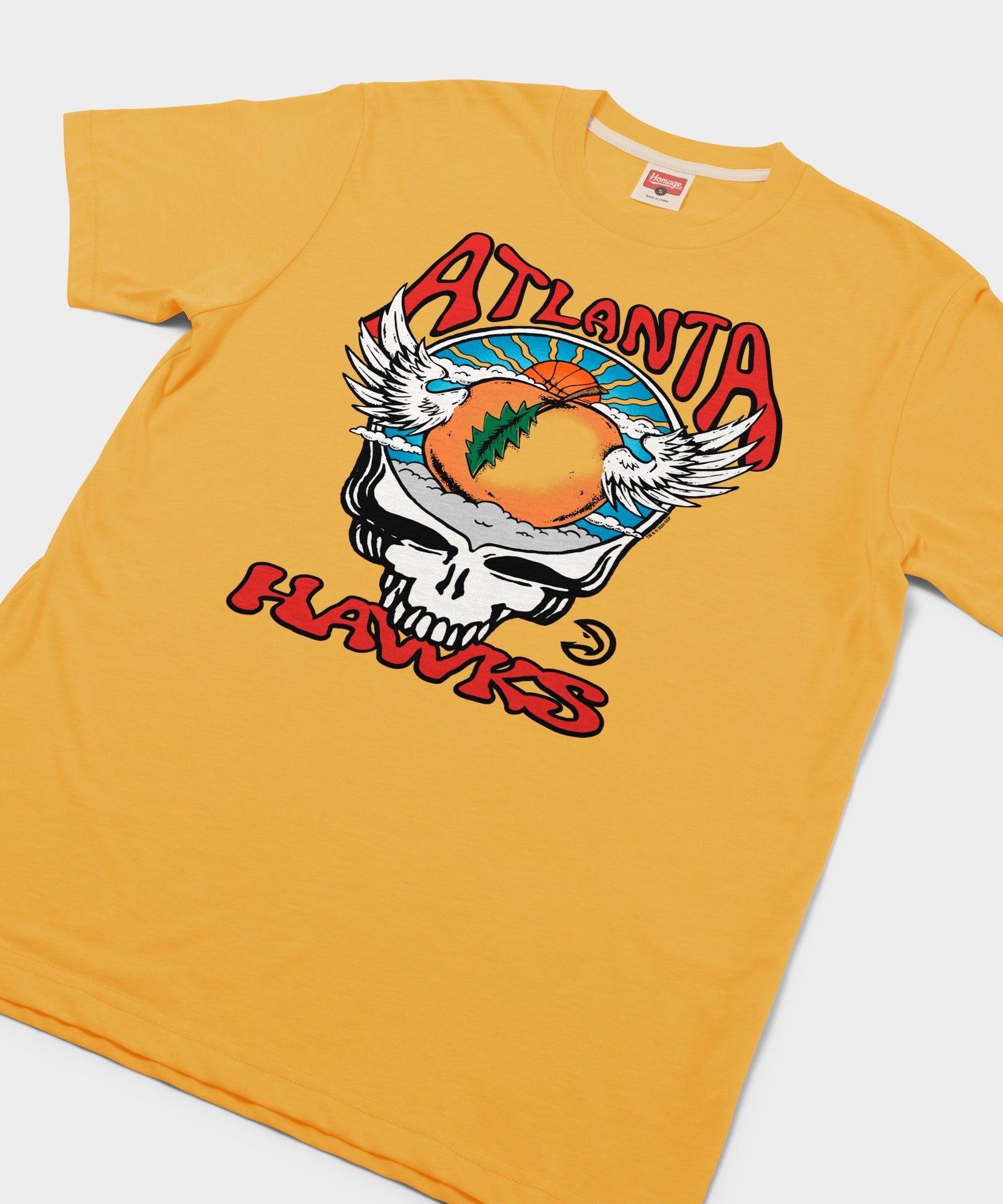 Nba X Grateful Dead X Hawks Skull