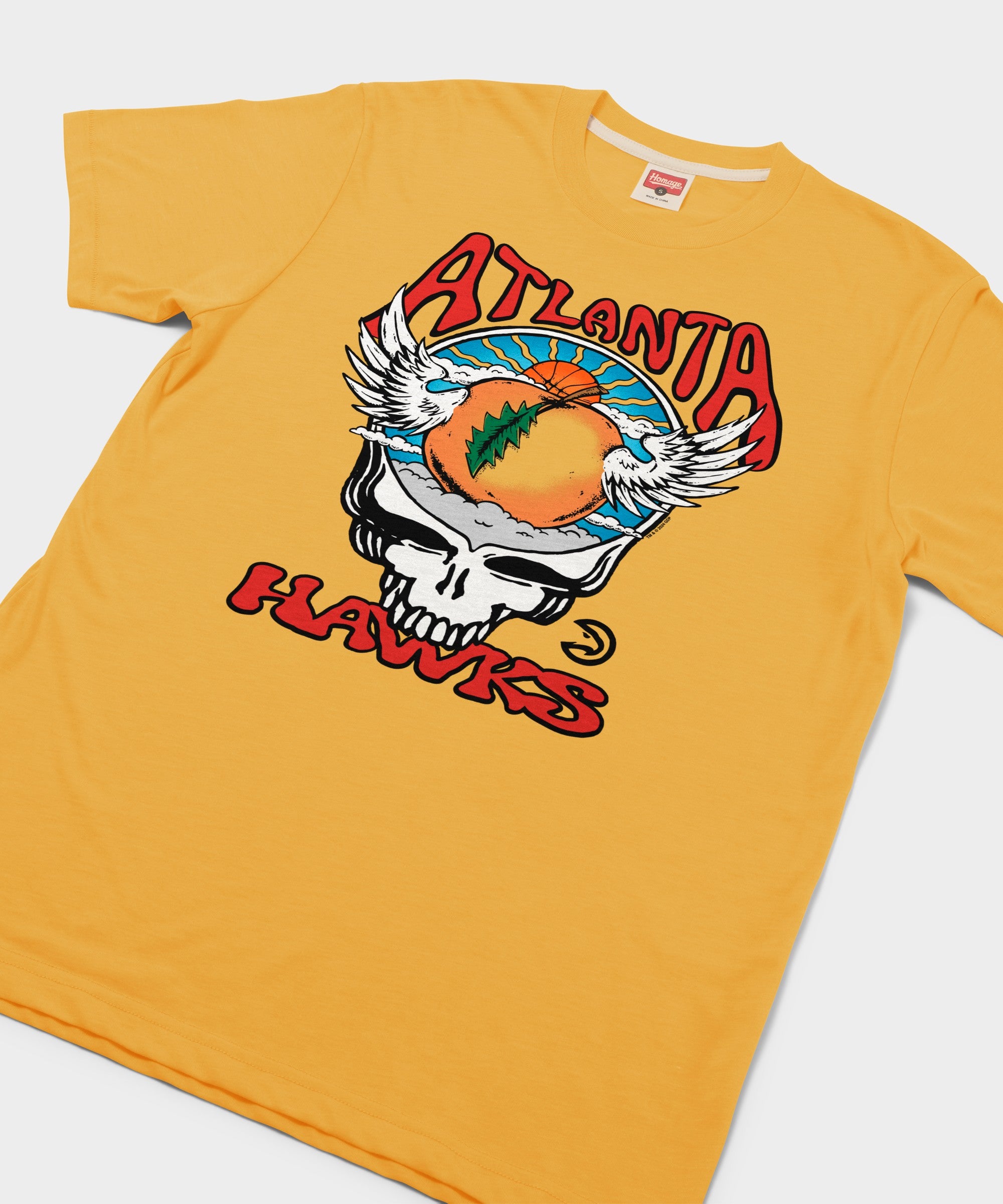 Nba X Grateful Dead X Hawks Skull