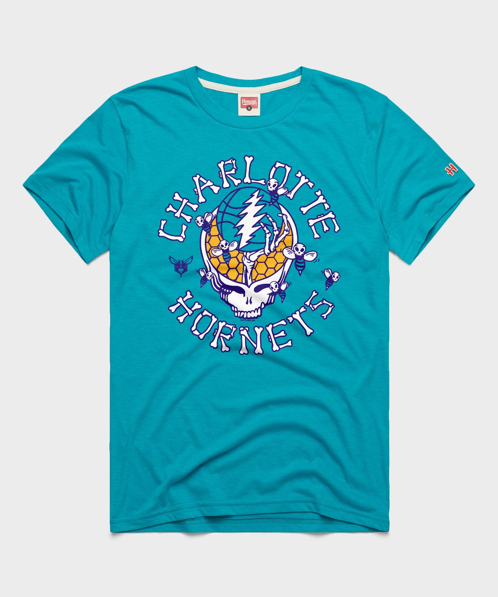 Nba X Grateful Dead X Hornets Skull