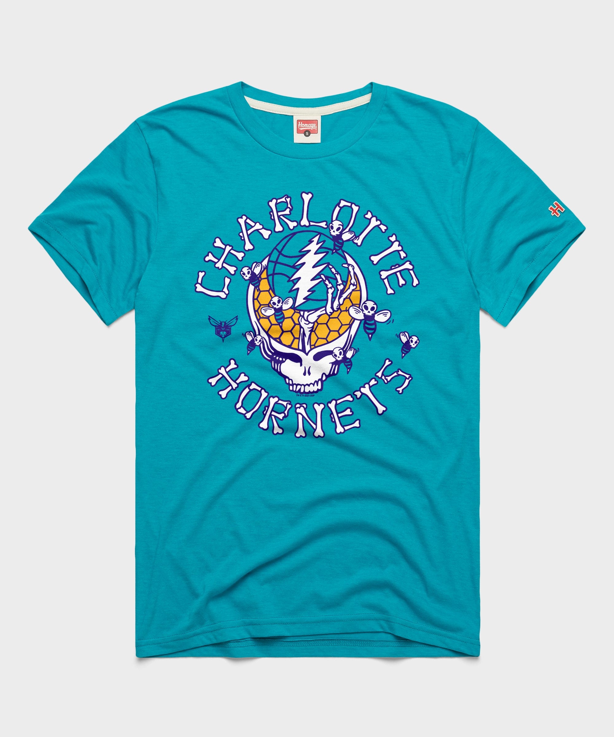 Nba X Grateful Dead X Hornets Skull