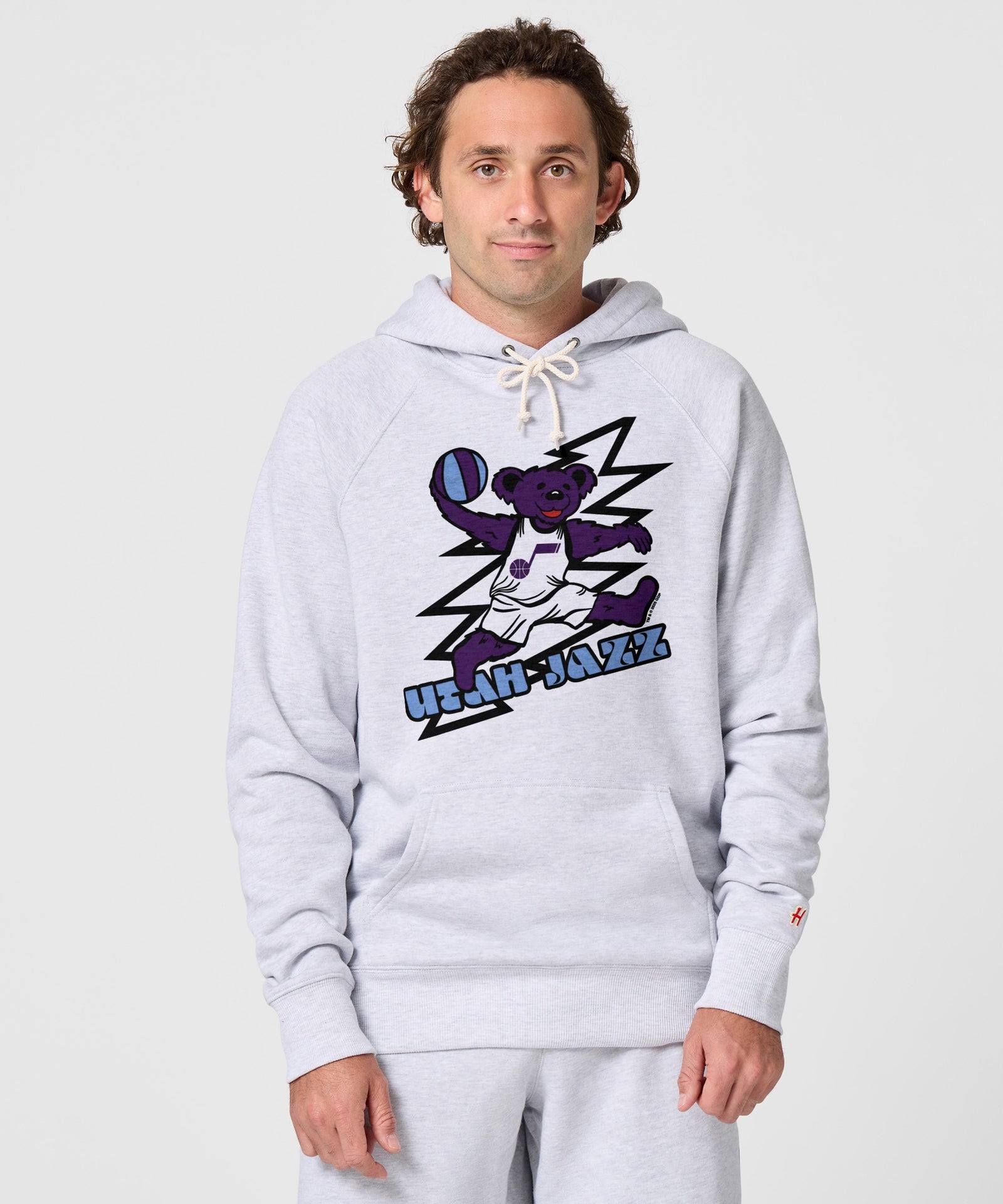 Nba X Grateful Dead X Jazz Hoodie