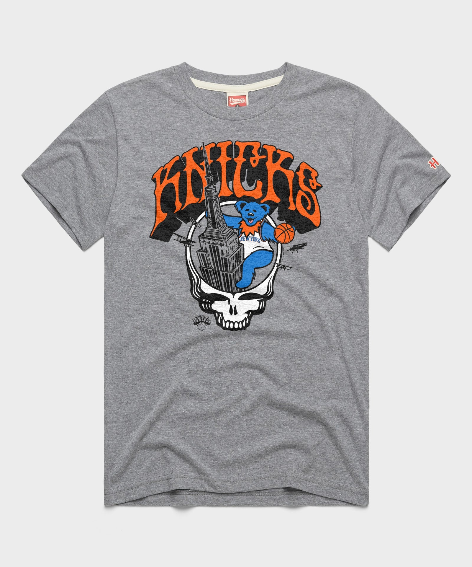 Nba X Grateful Dead X Knicks Skull