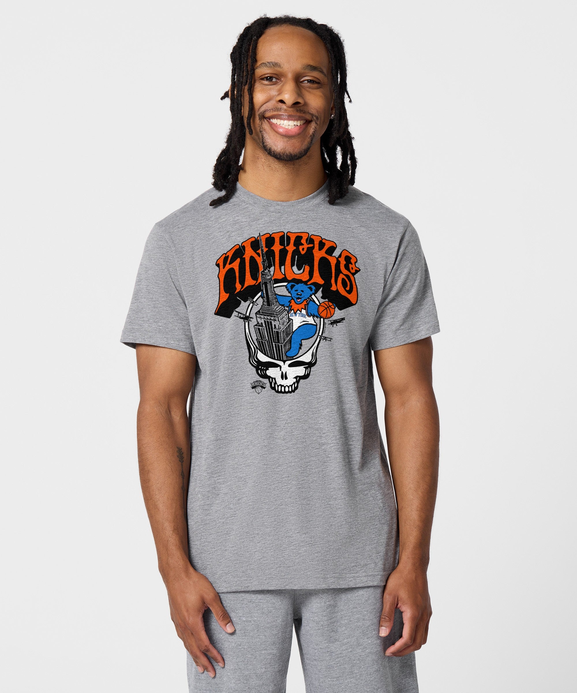 Nba X Grateful Dead X Knicks Skull