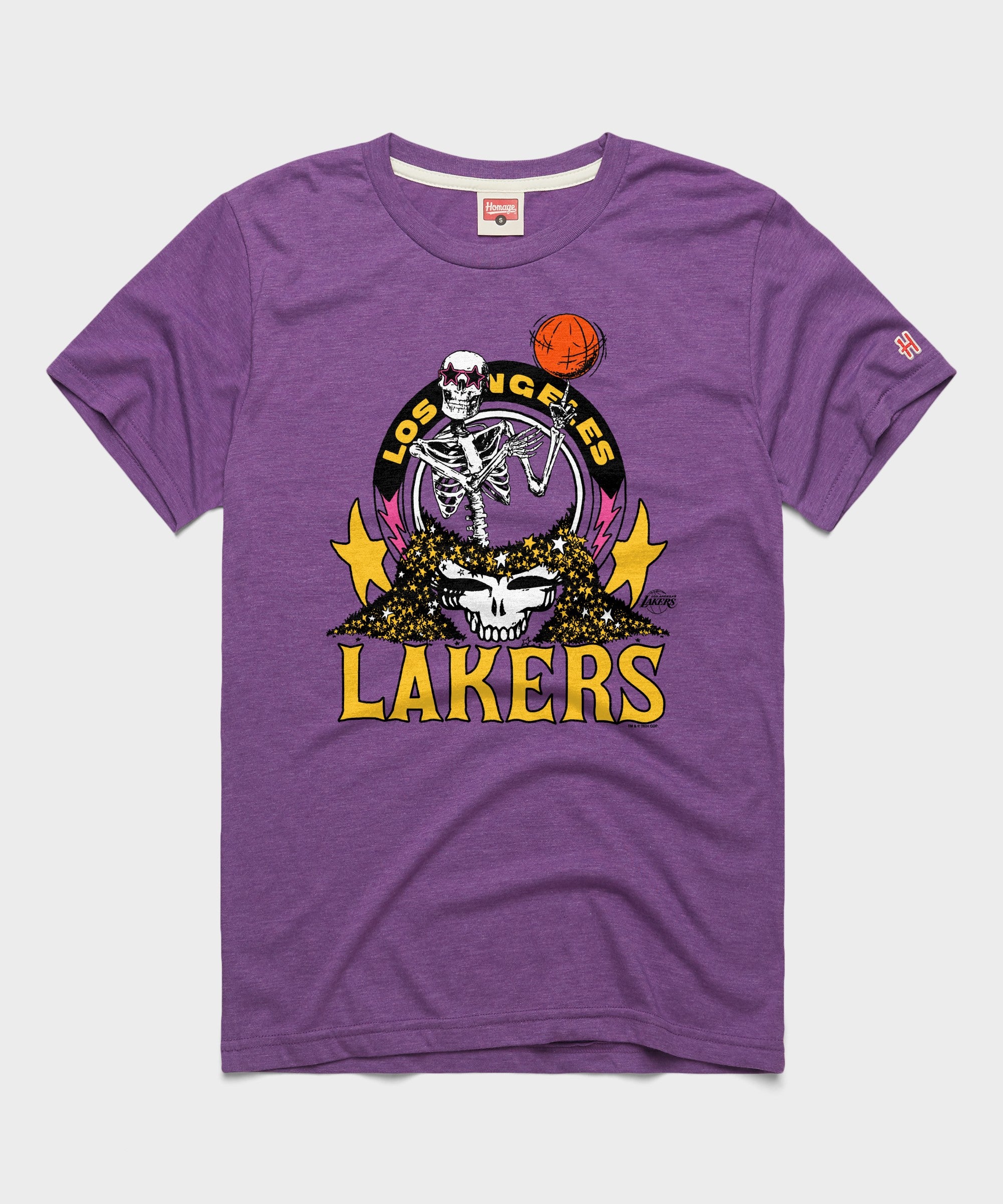 Nba X Grateful Dead X Lakers Skull
