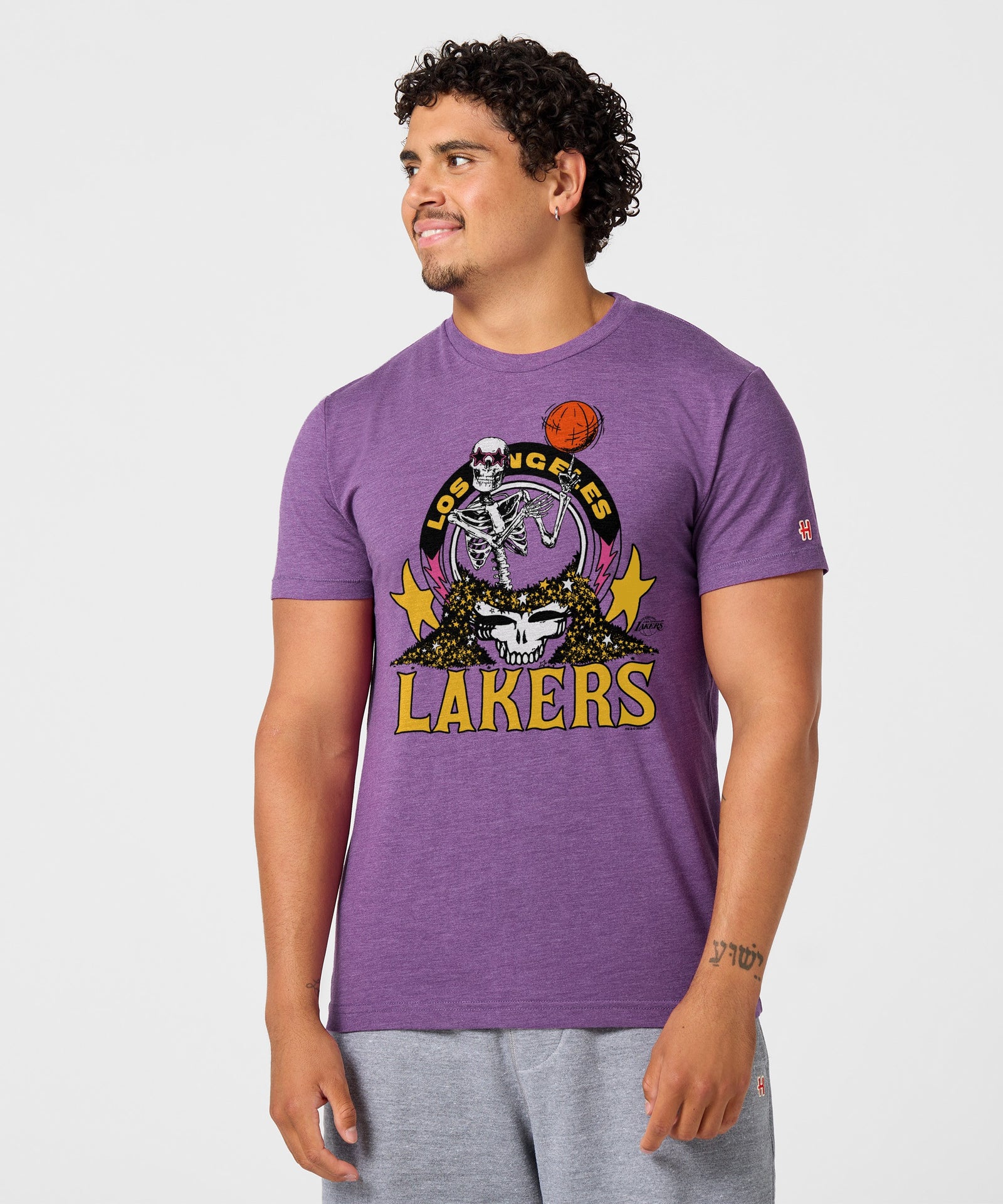 Nba X Grateful Dead X Lakers Skull