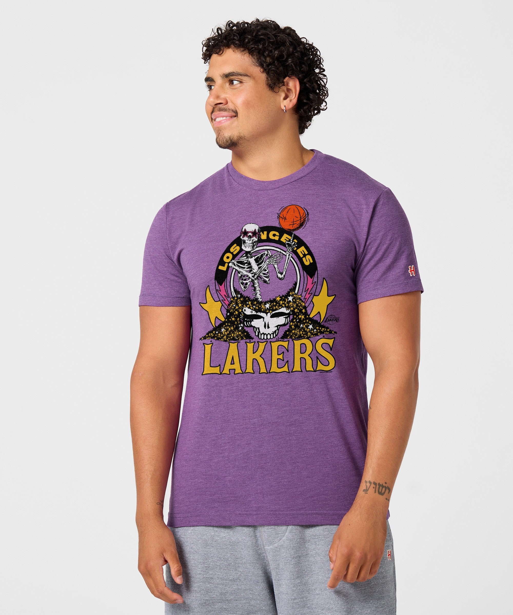 Nba X Grateful Dead X Lakers Skull