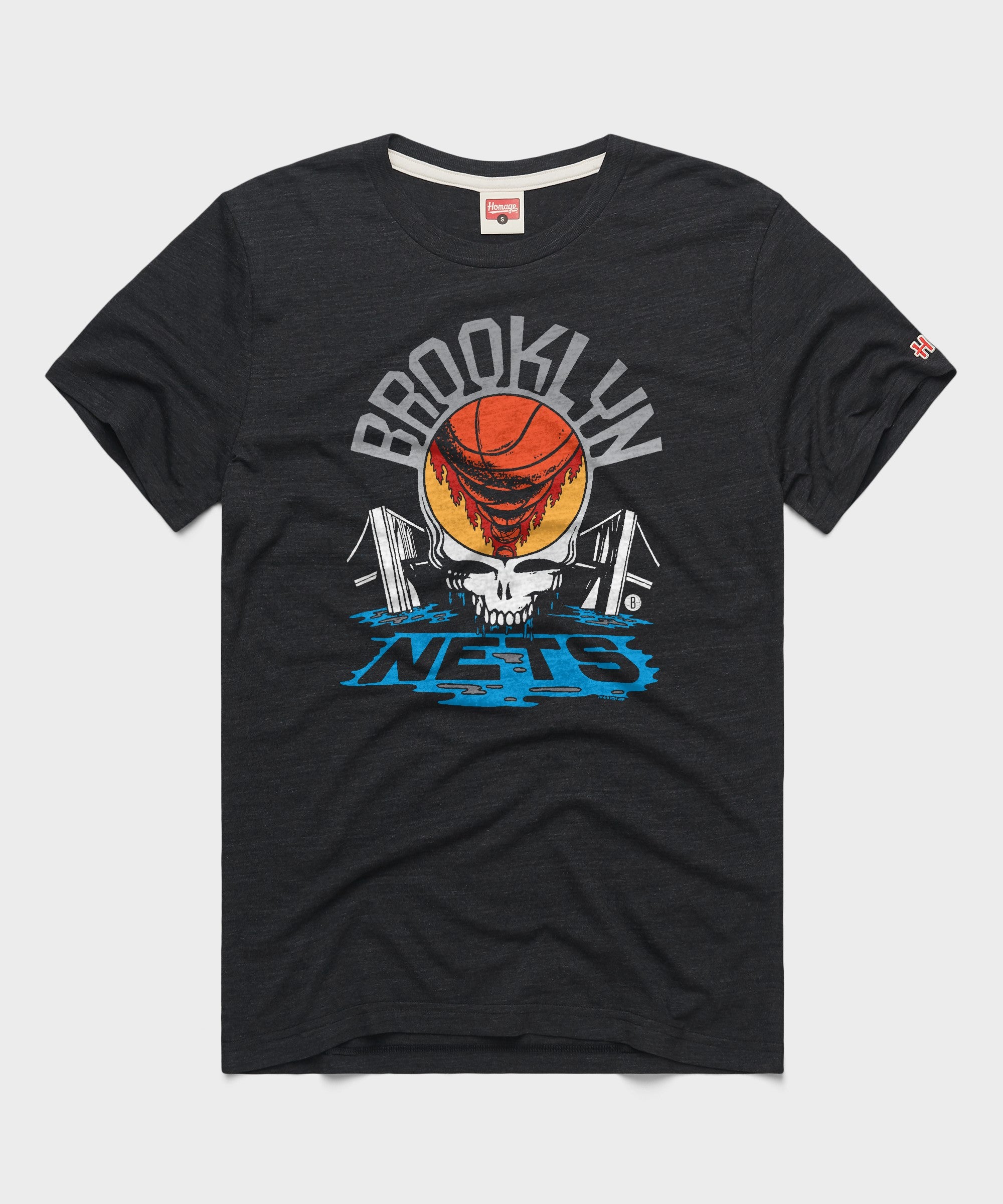 Nba X Grateful Dead X Nets Skull