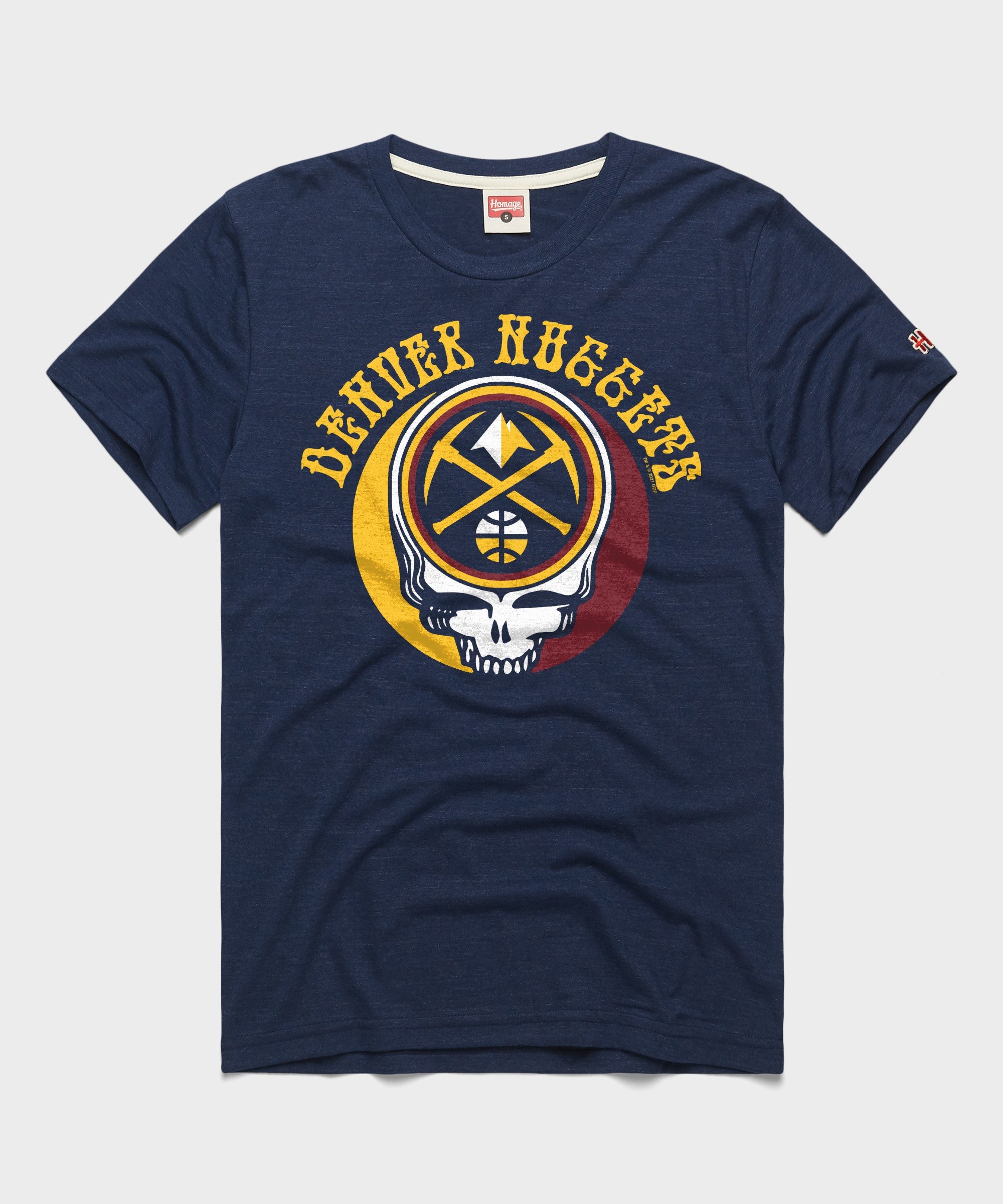 Nba X Grateful Dead X Nuggets Skull