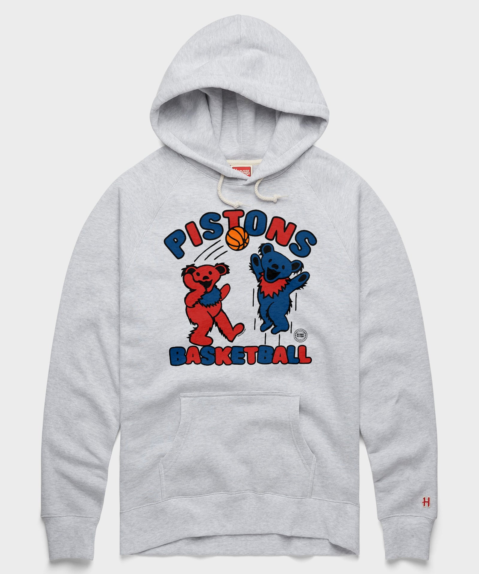 Nba X Grateful Dead X Pistons Hoodie