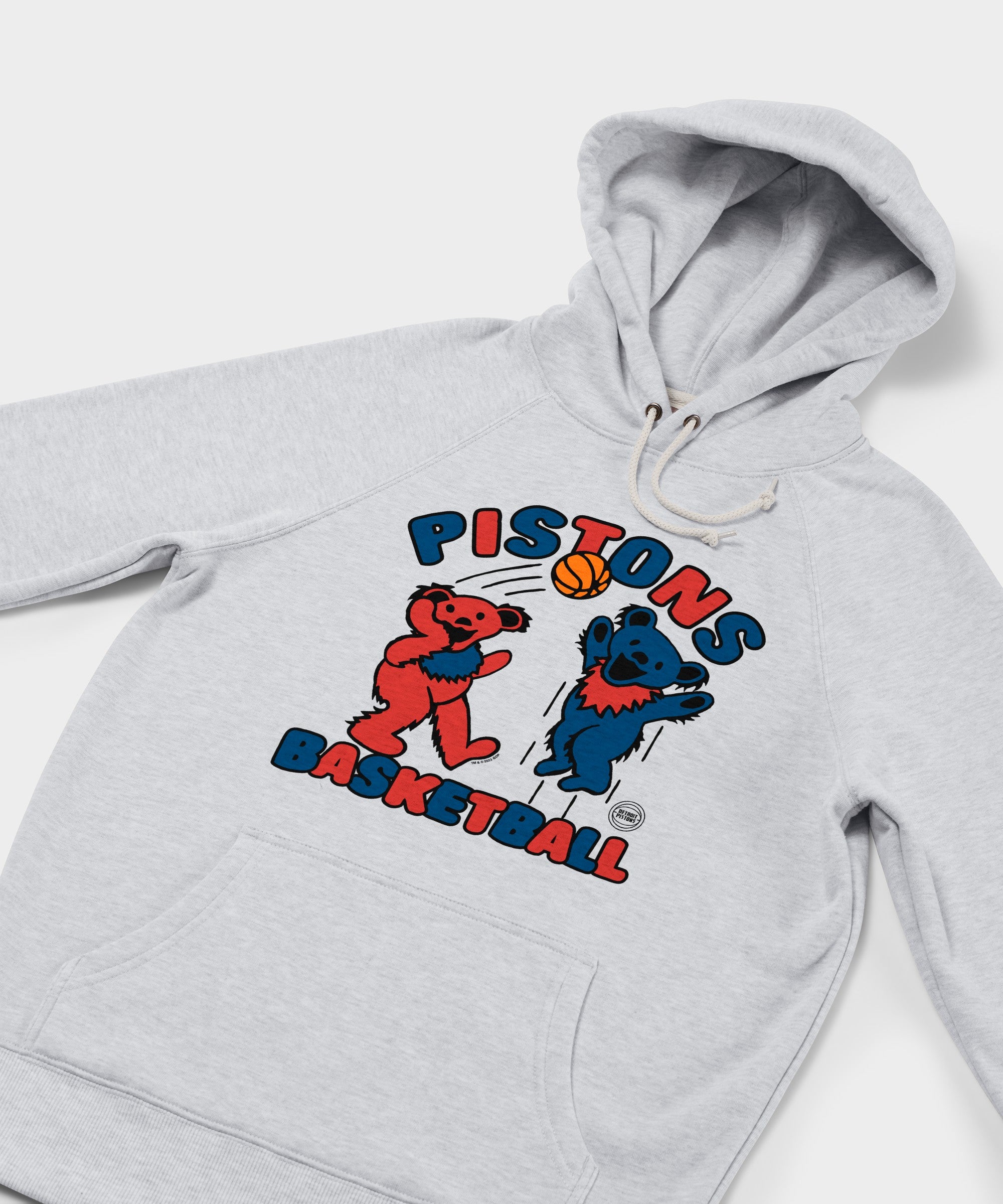 Nba X Grateful Dead X Pistons Hoodie